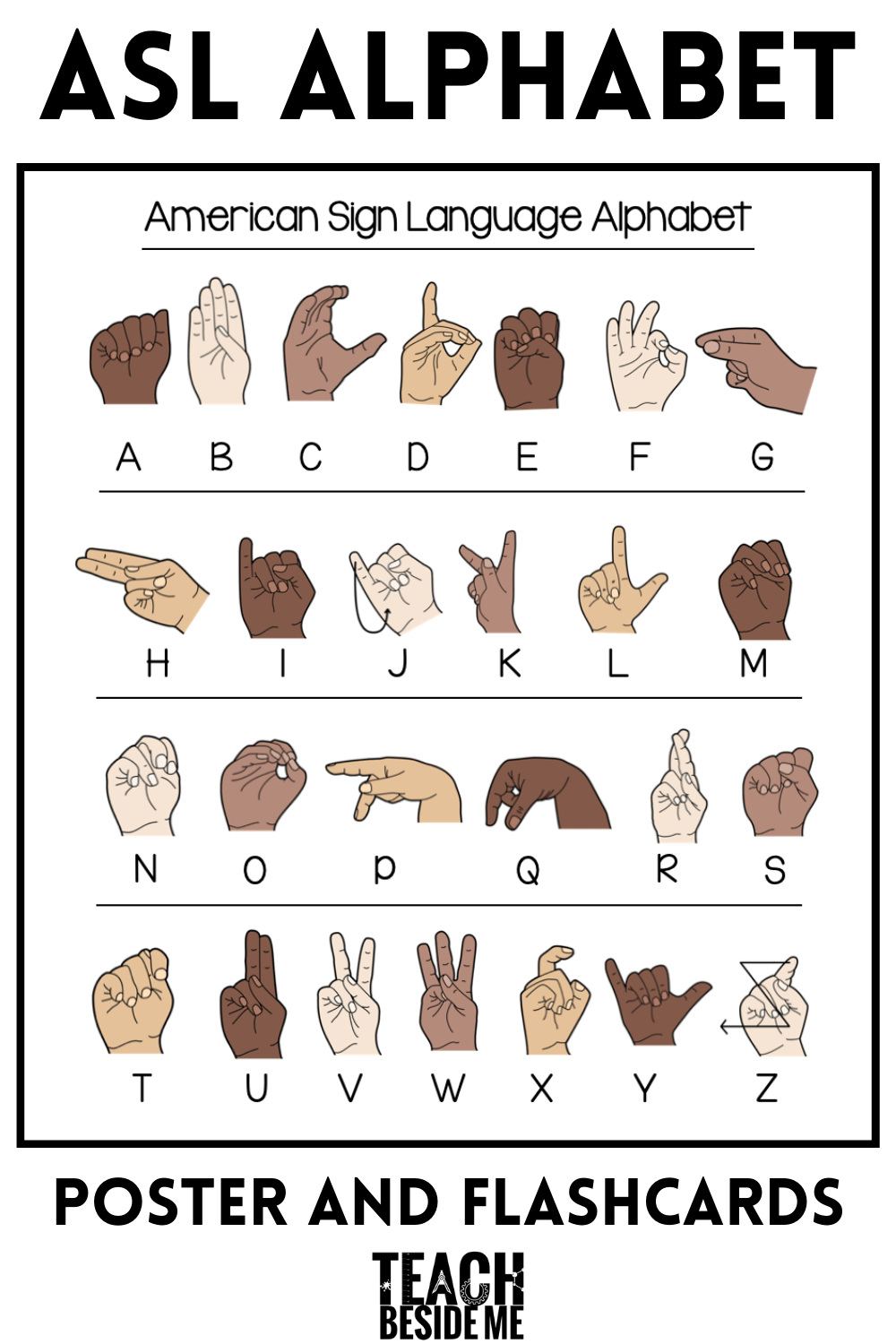 Printable Asl Alphabet - Printable Party Favors intended for Basic Sign Language Chart Printable Free