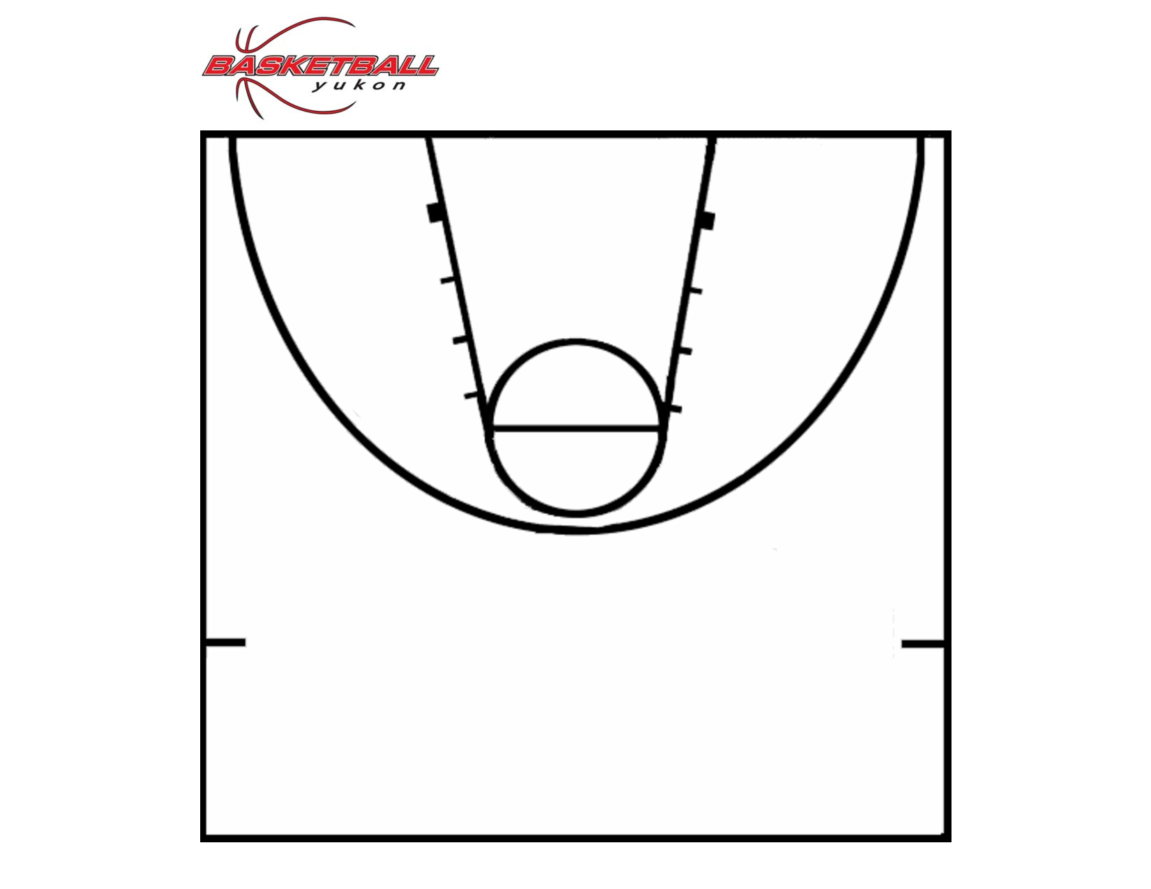 Printable Basketball Court | Clipart Panda - Free Clipart Images regarding Free Printable Basketball Half Court