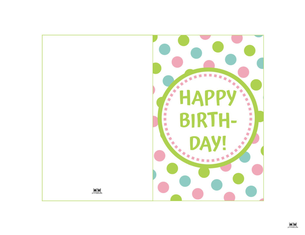Printable Birthday Cards - 110 Free Birthday Cards | Printabulls in Free Printable Cards No Download Required