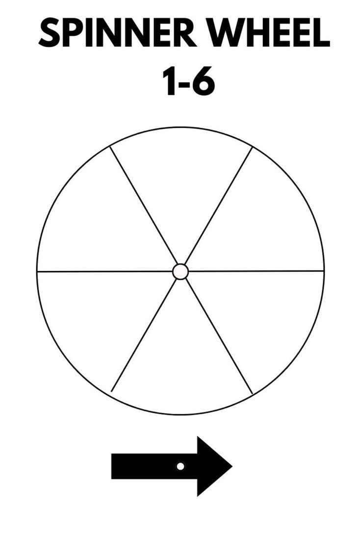 Printable Blank Spinner Wheel Templates [Pdf Included within Free Spinner Template