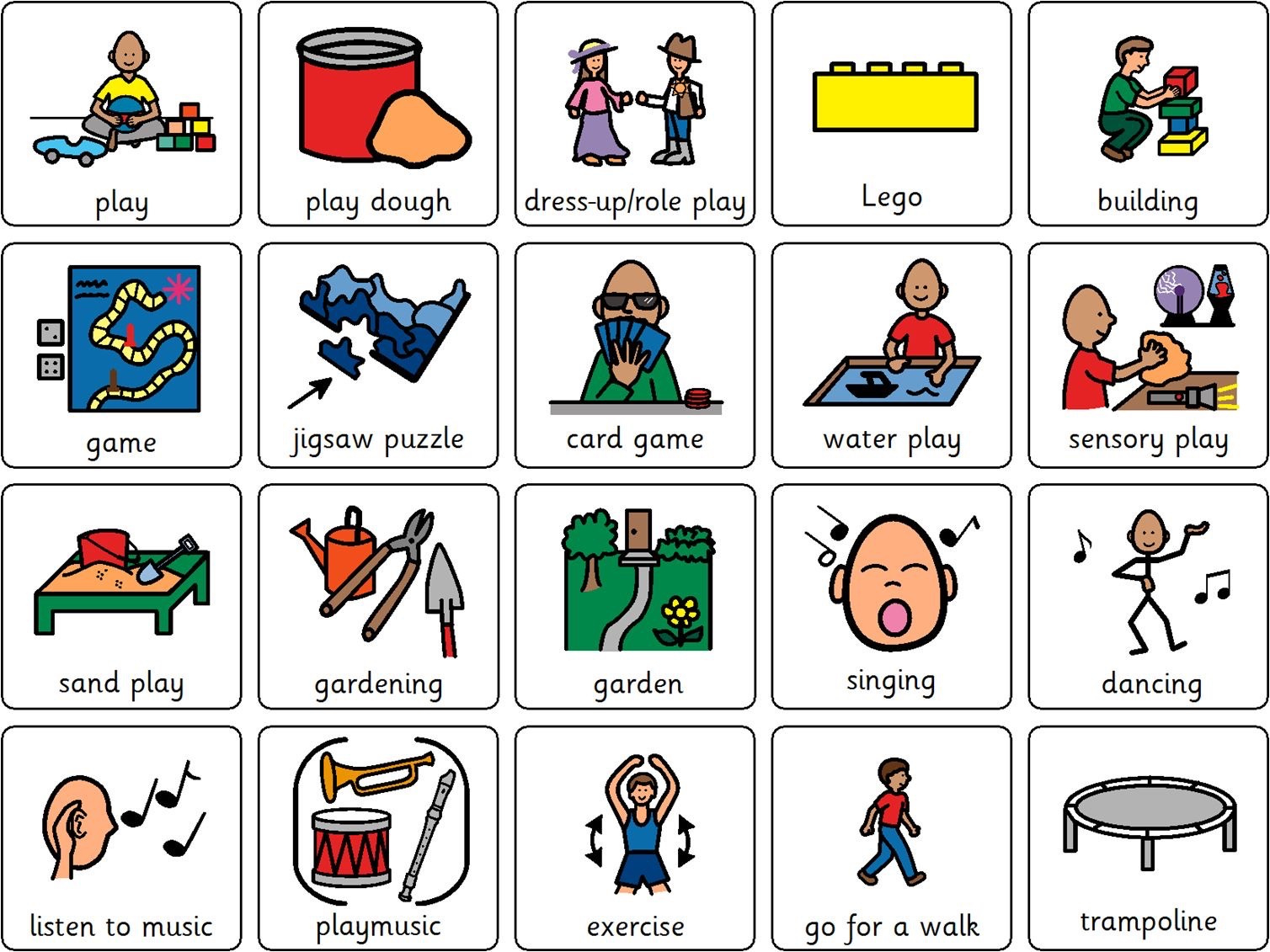 Printable Calm Down Cards Free Boardmaker Symbols To Print intended for Free Printable Boardmaker Symbols