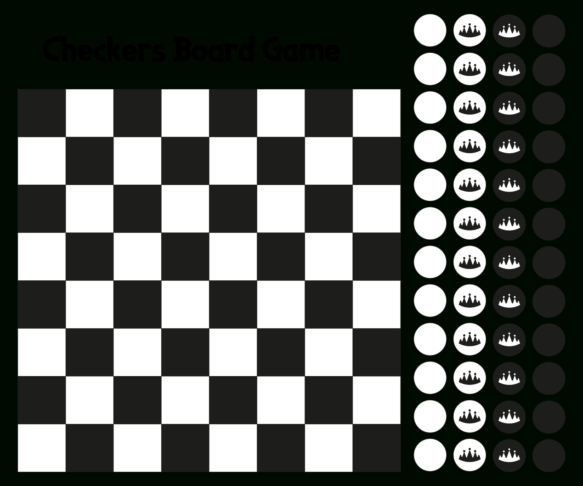 Printable Checkerboard - Printable Party Favors within Free Printable Checkerboard Pattern