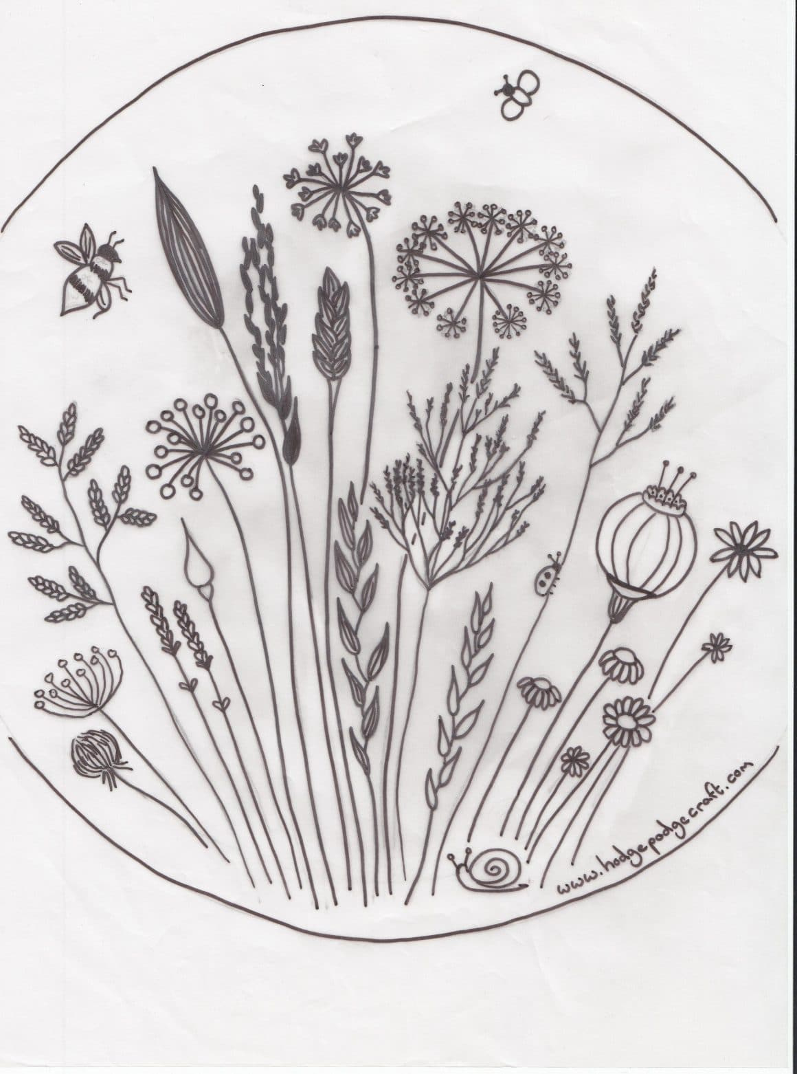 Printable Flower Embroidery Patterns - Printable Party Favors intended for Free Printable Wildflower Stitchery Patterns