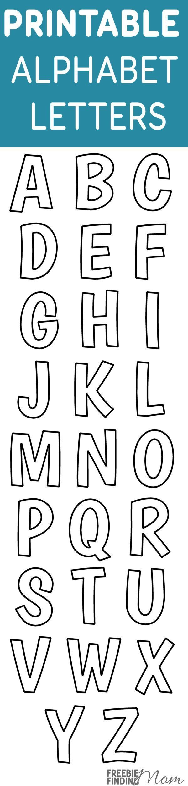 Printable Free Alphabet Templates pertaining to Free Printable Scrapbook Letters Alphabet