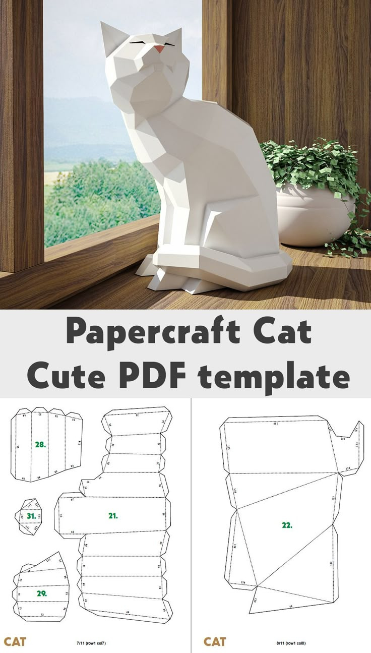 Printable Free Papercraft Templates Pdf B6 intended for Free Printable 3D Paper Crafts