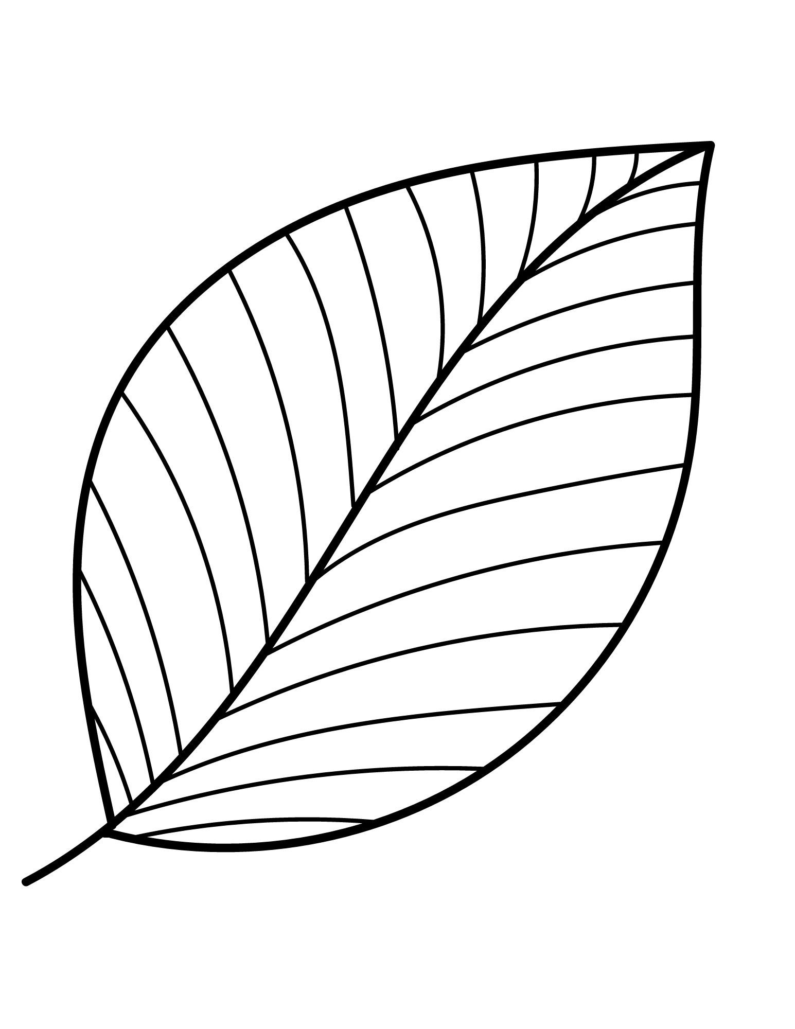 Printable Leaf Outline Templates - Crafty Morning within Free Printable Leaf Patterns