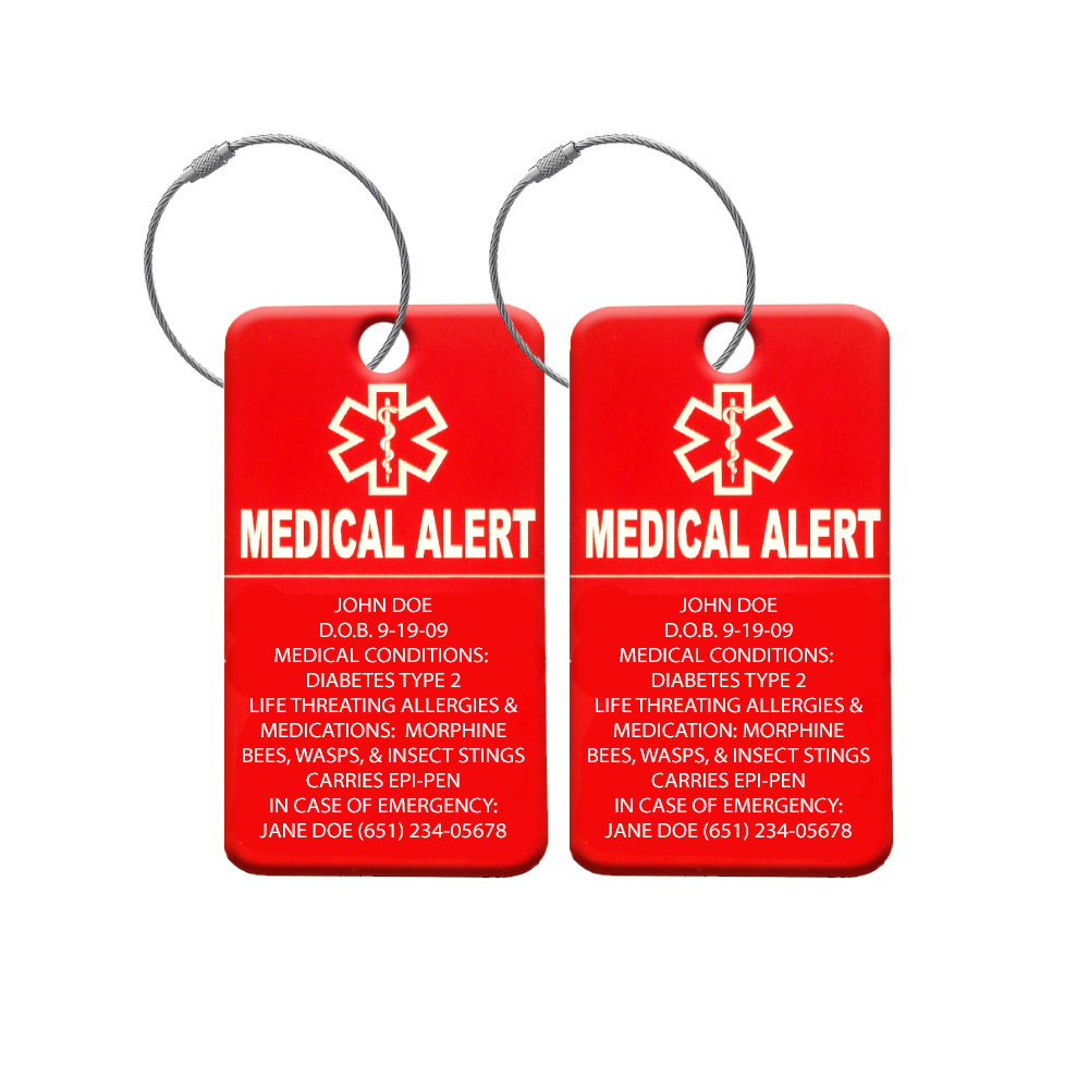 Printable Medical Luggage Tag Hot Sale within Free Printable Cpap Luggage Tag Template