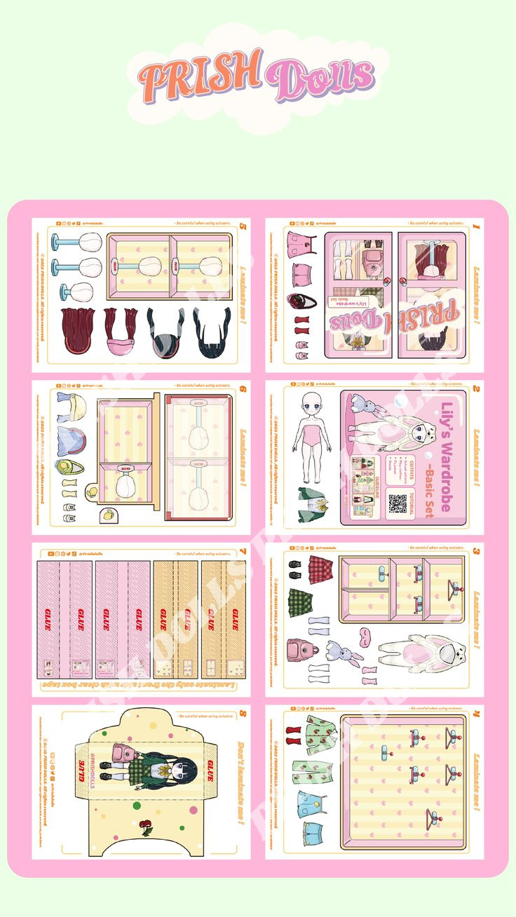 Printable Paper Doll House Diy Busy Book Paper Dolls Dress Up Kit intended for Free Paper Dollhouse Printables