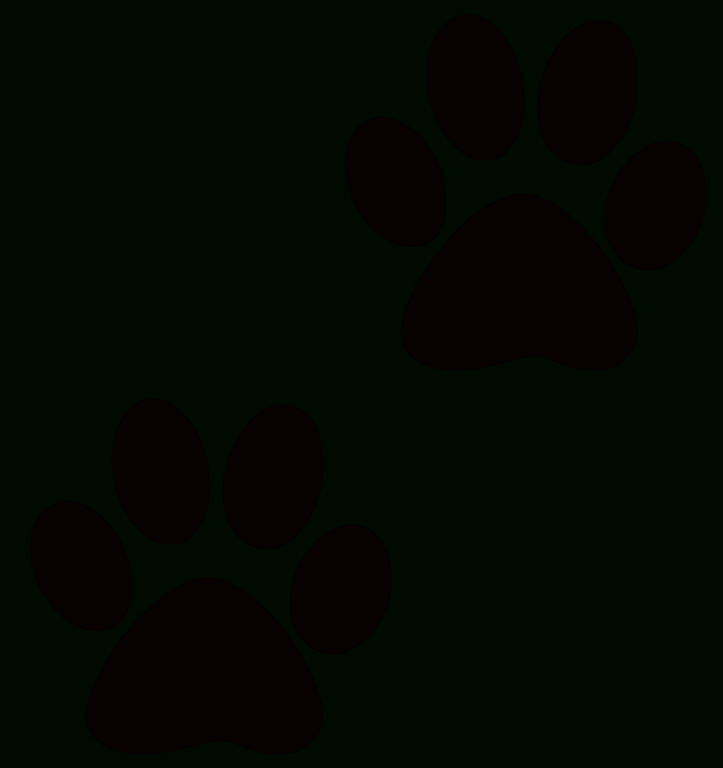 Printable Paw Prints - Printable Party Favors inside Free Printable Paw Print Stencils