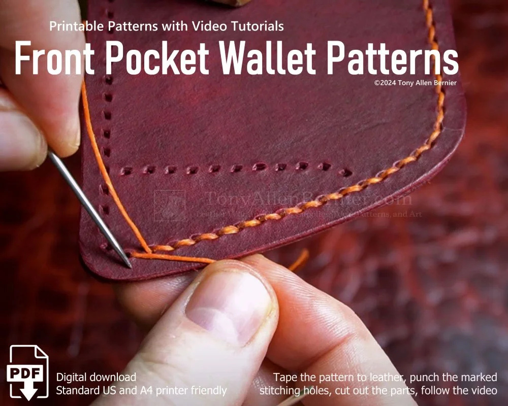 Printable Pdf Craft Patterns — Tony Allen Bernier throughout Free Printable Leather Patterns
