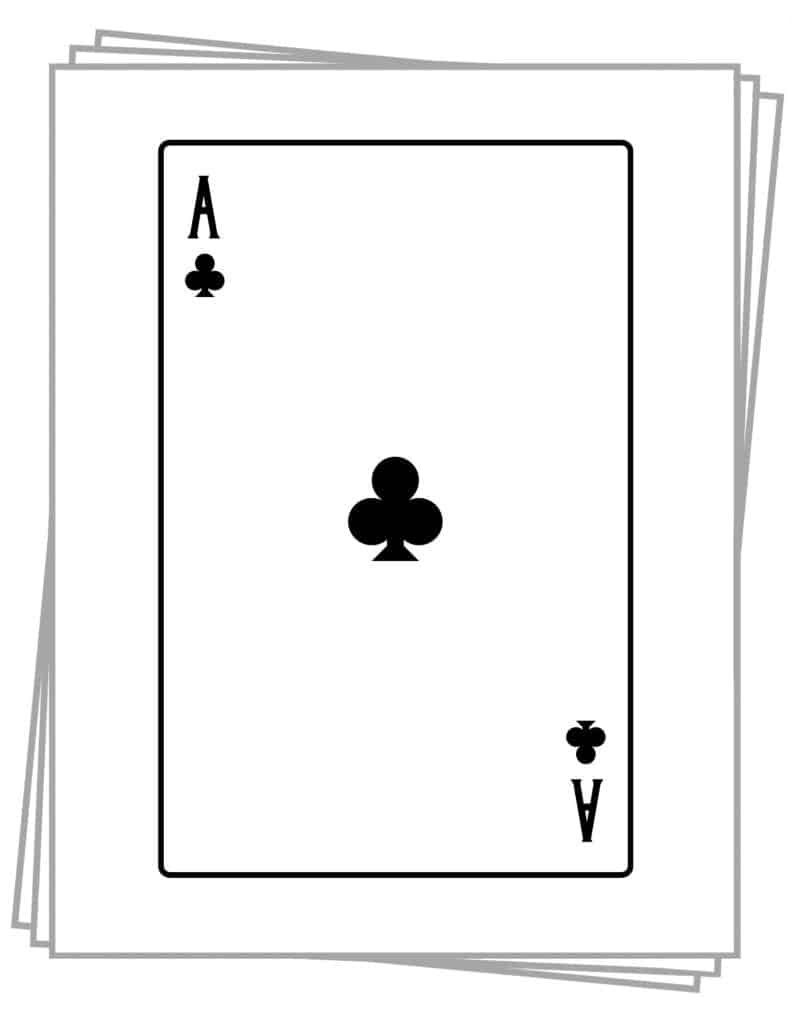 Printable Playing Cards (Free Pdf Sheets In 3 Sizes) pertaining to Free Blank Playing Card Template