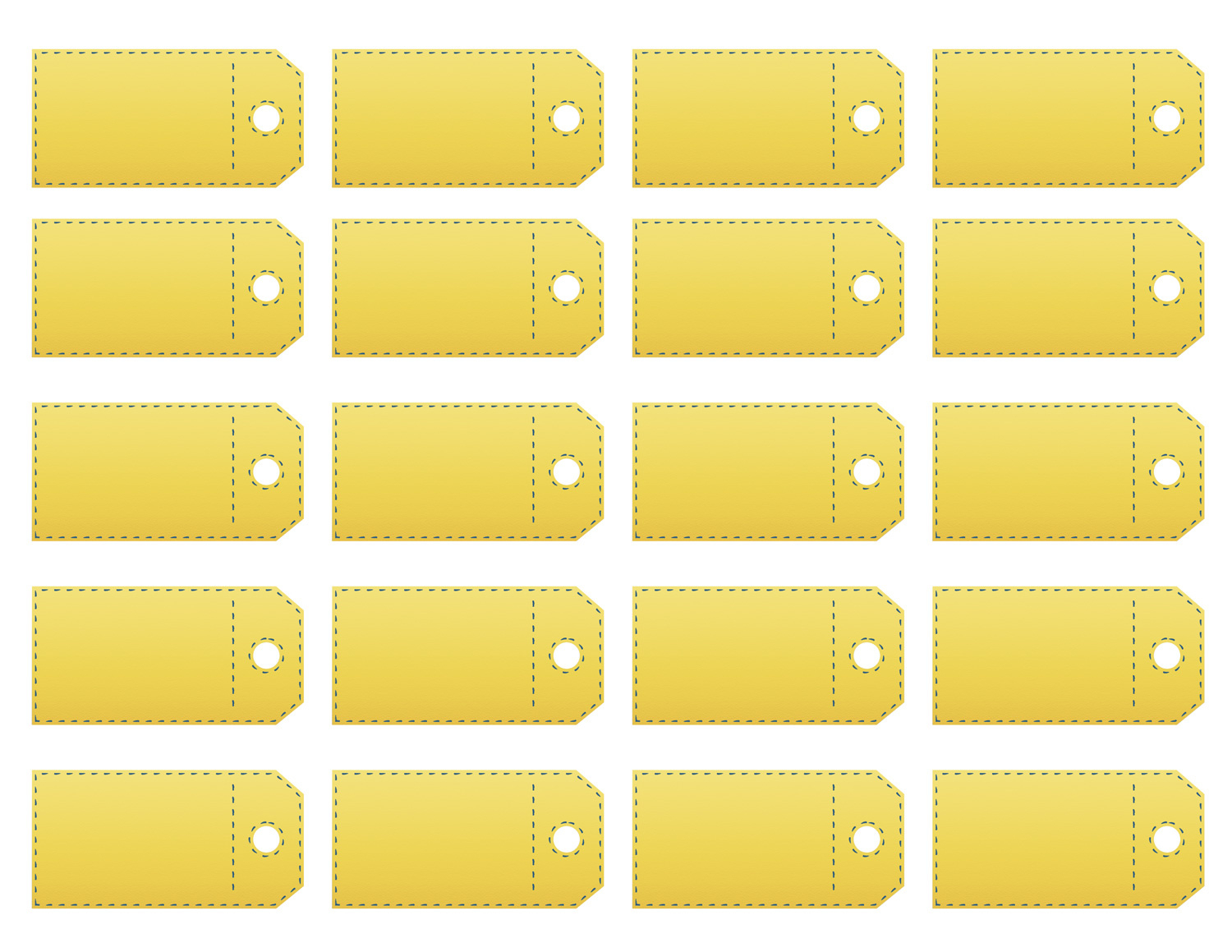 Printable Price Tag Templates | Make Your Own Price Tag Labels in Free Printable Price Tags