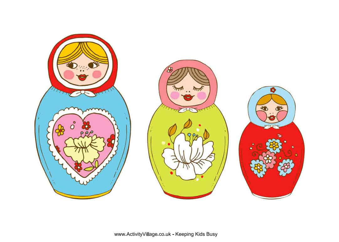 Printable Russian Dolls New Arrivals for Free Printable Russian Nesting Dolls