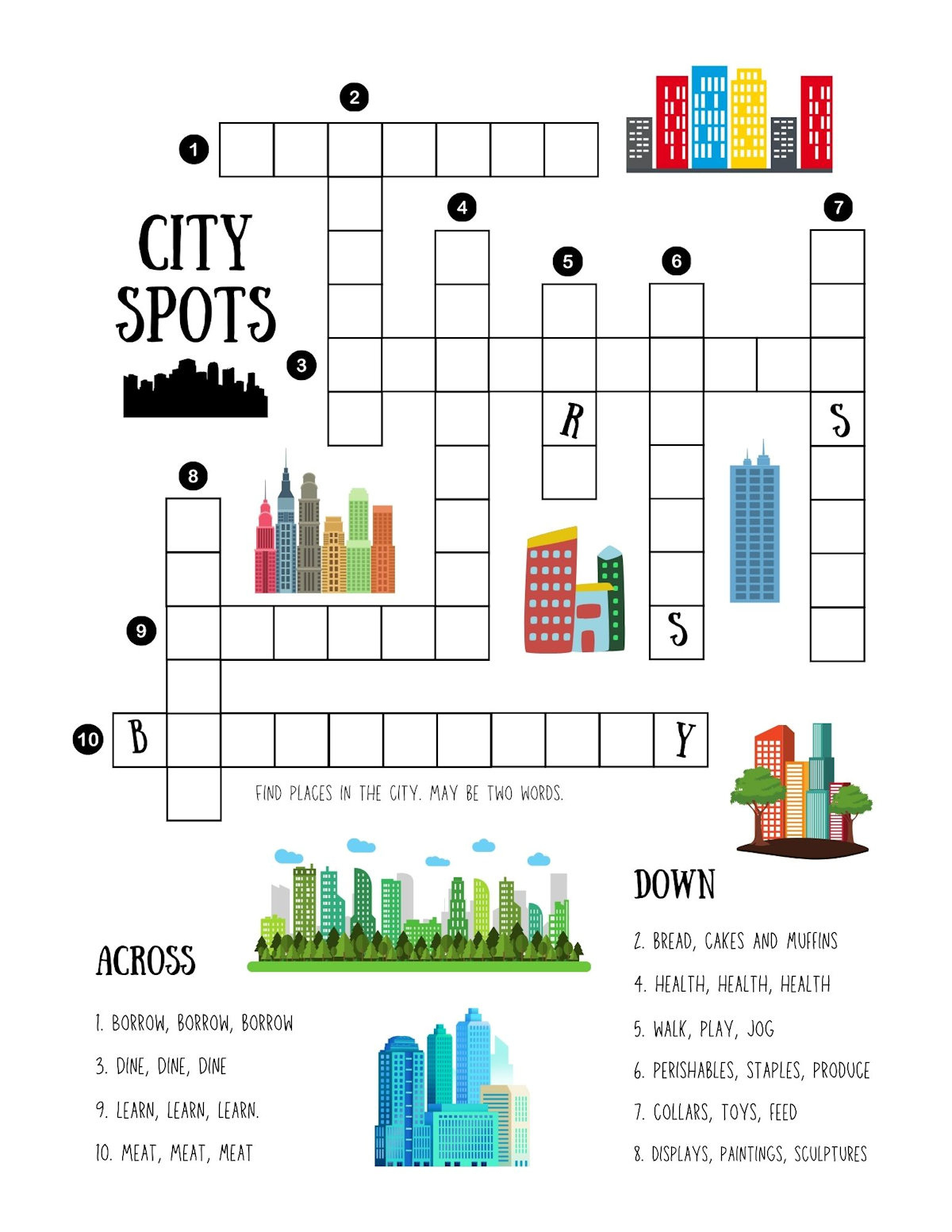 Printable Senior Puzzles – Seasoned Times in Free Printable Places Please Puzzles