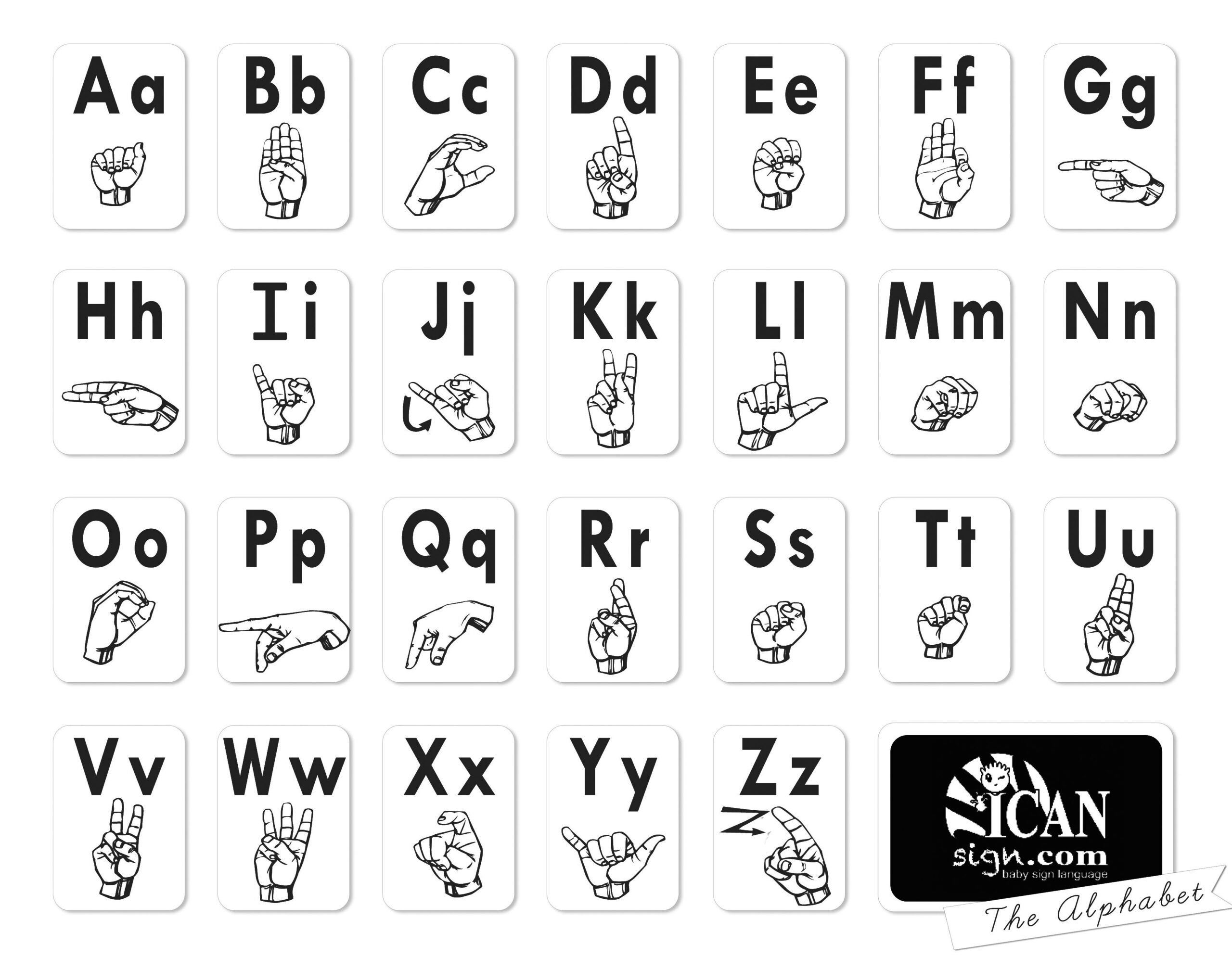 Printable Sign Language - Printable Party Favors with regard to Basic Sign Language Chart Printable Free