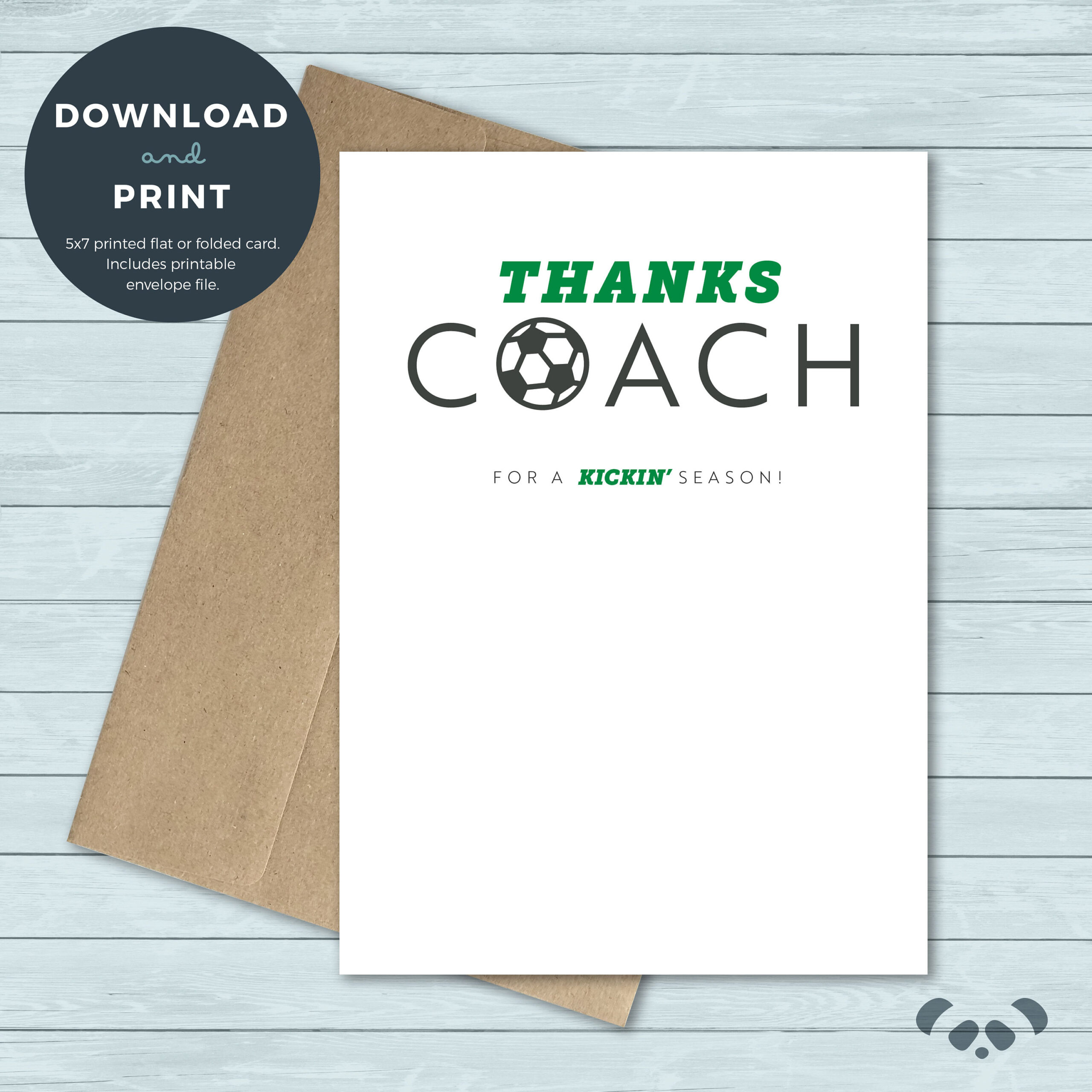 Printable Thank You Card | Thanks Coach Soccer Coach Thank You inside Free Printable Thank You Cards For Coaches