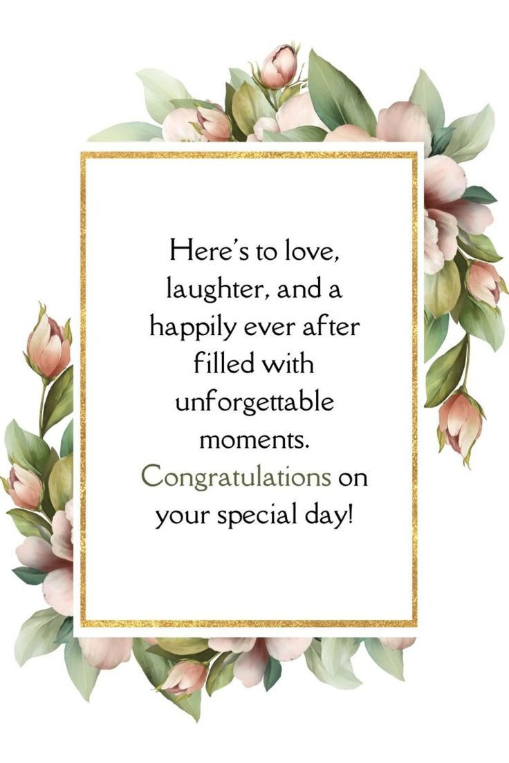 Printable Wedding Card Messages for Free Printable Wedding Card Verses
