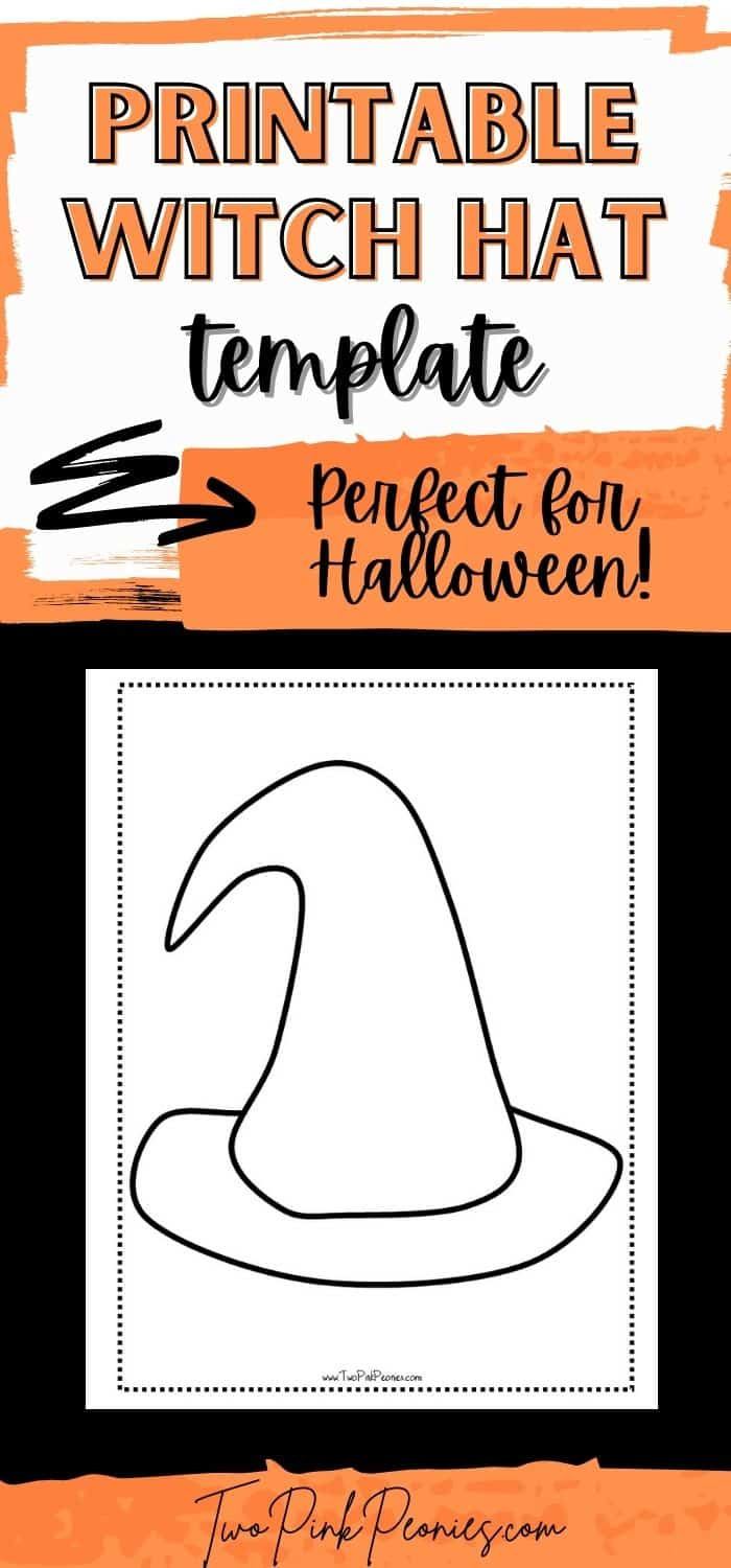 Printable Witch Hat Pattern - Printable Party Favors pertaining to Free Witch Hat Pattern Printable