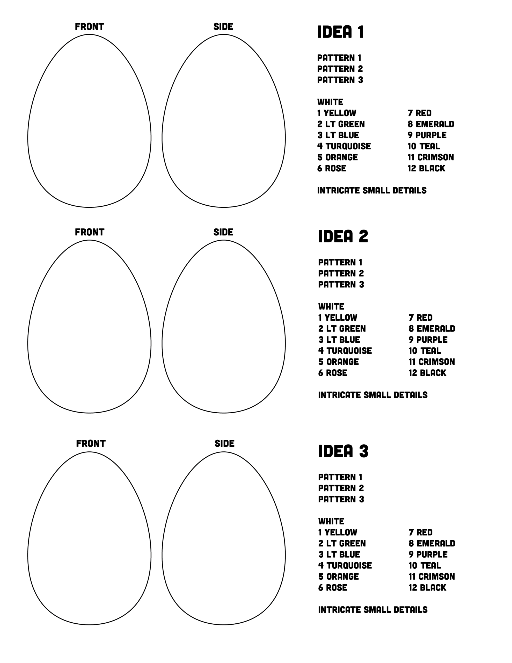 Pysanky - Art With Ross inside Printable Pysanky Egg Patterns