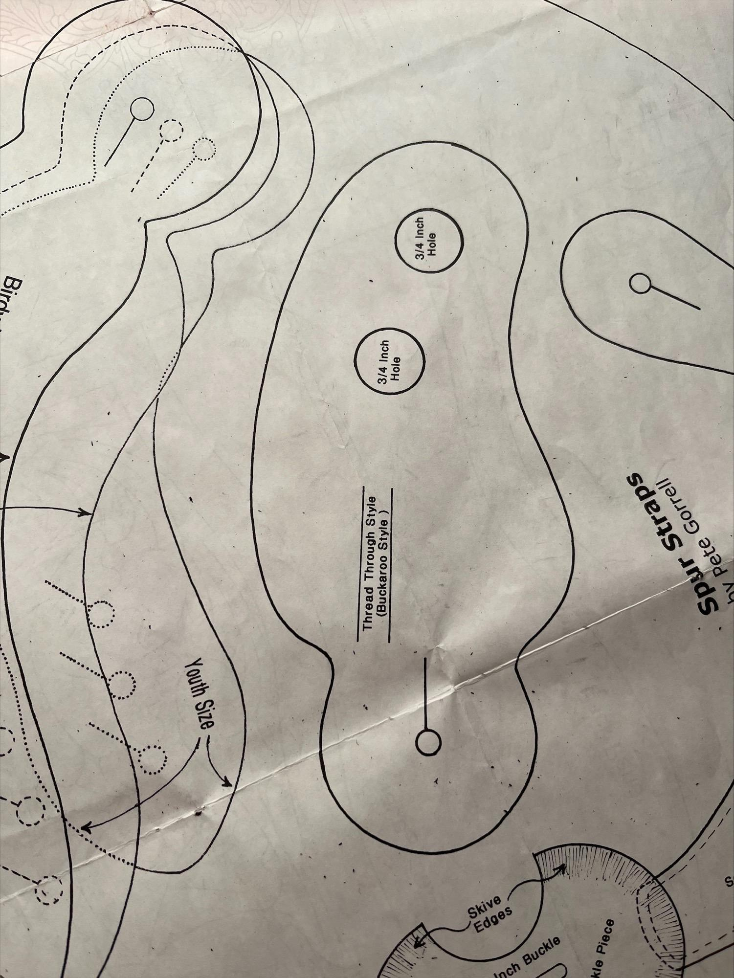 Question On These Spur Strap Patterns - How Do I Do That pertaining to Free Printable Spur Strap Patterns
