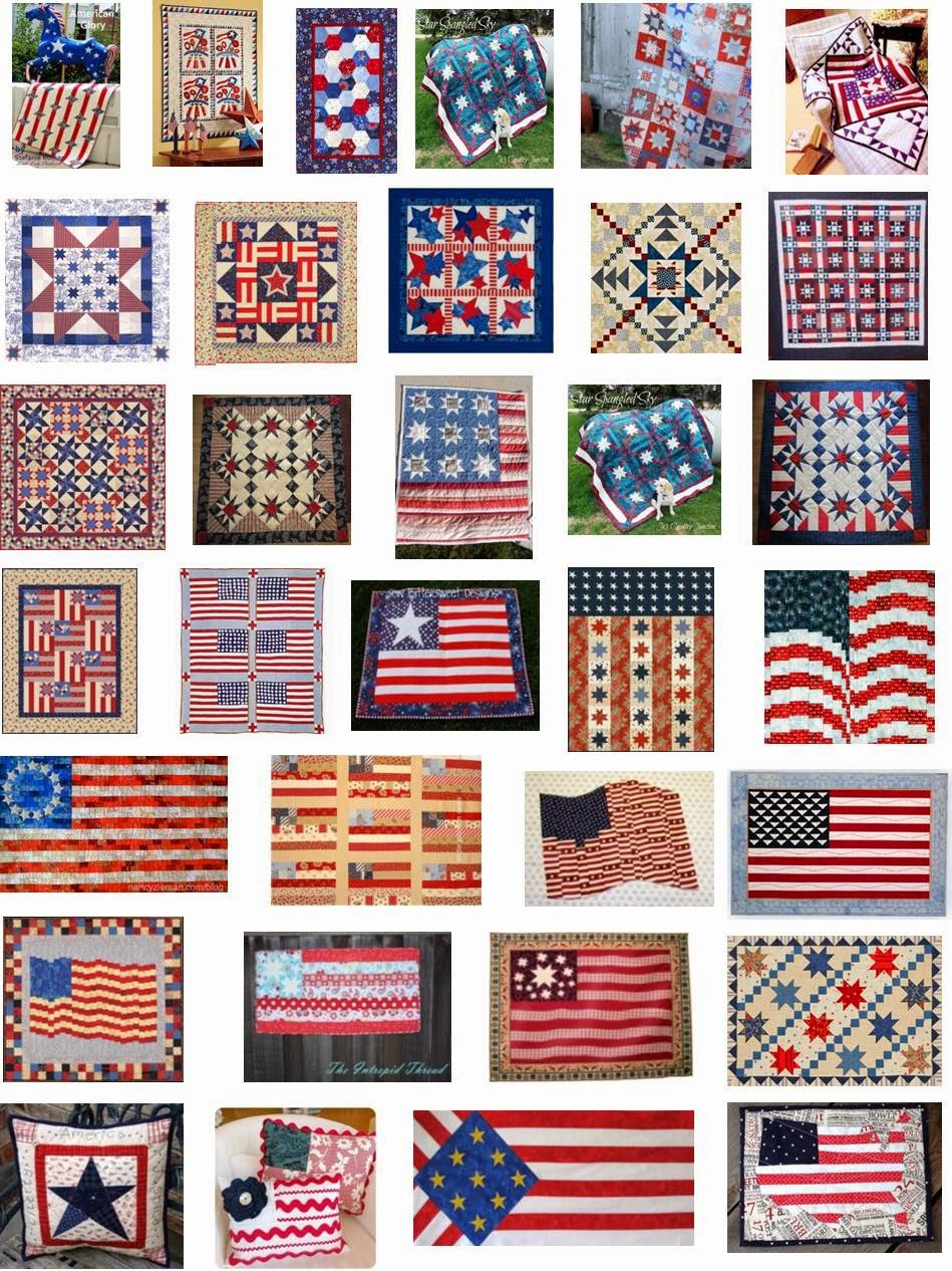 Quilt Inspiration: Q.i. Classics: Free Pattern Day ! Patriotic Quilts for Free Printable Patriotic Barn Quilt Patterns