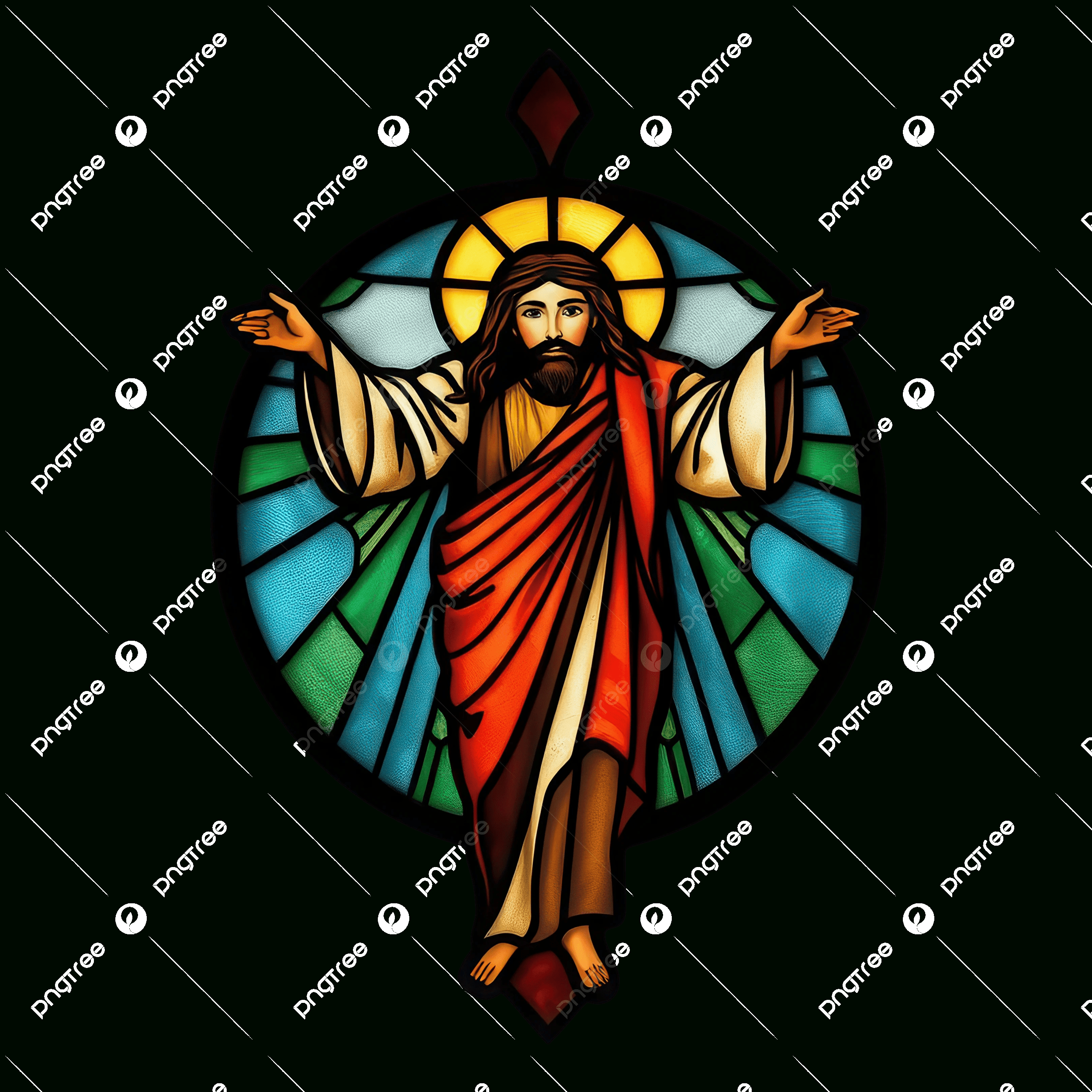 Radiant Stained Glass Art Of Jesus Christ, Jesus, Christian Art pertaining to Free Stained Glass Patterns Printable Jesus