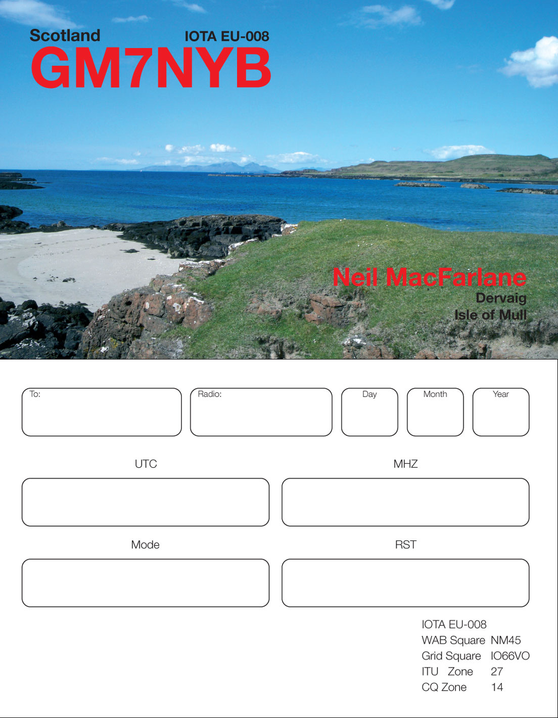 Radio Amateur Qsl Card Printers Uk - Examples Of Printed Qsl Cards intended for Qsl Card Templates Free