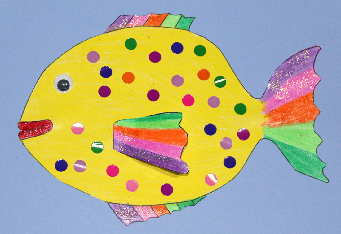 Rainbow Fish throughout Rainbow Fish Free Printables