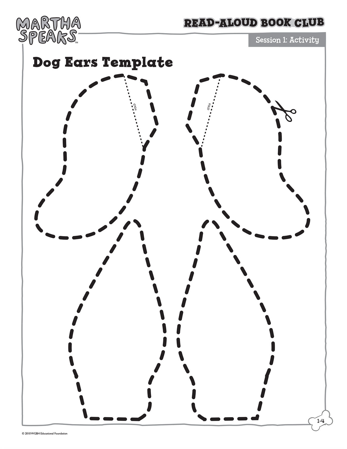 Read Aloud Book Club - Jonathan Rissmeyer with regard to Printable Dog Ear Patterns