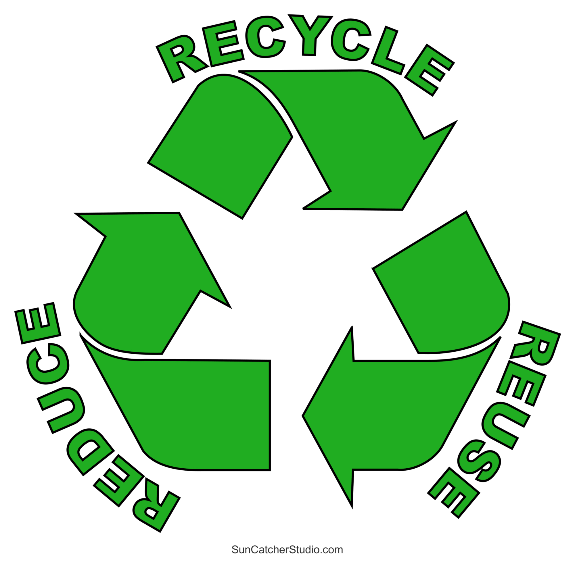 Recycle Symbols And Signs (Printable Logos And Icons) – Free within Free Printable Recycling Signs