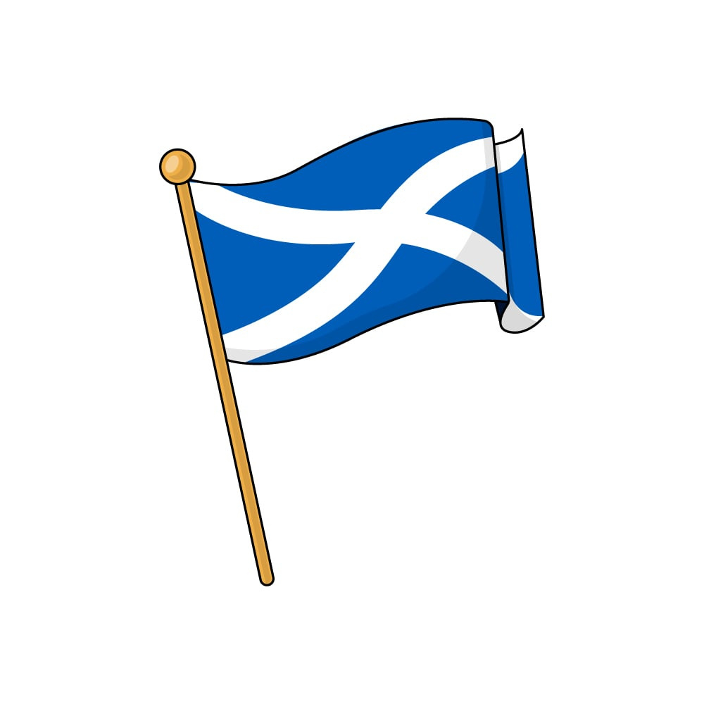 Scotland Flag Royalty-Free Stock Vector Images And Clip Art pertaining to Free Printable Scotland Flag