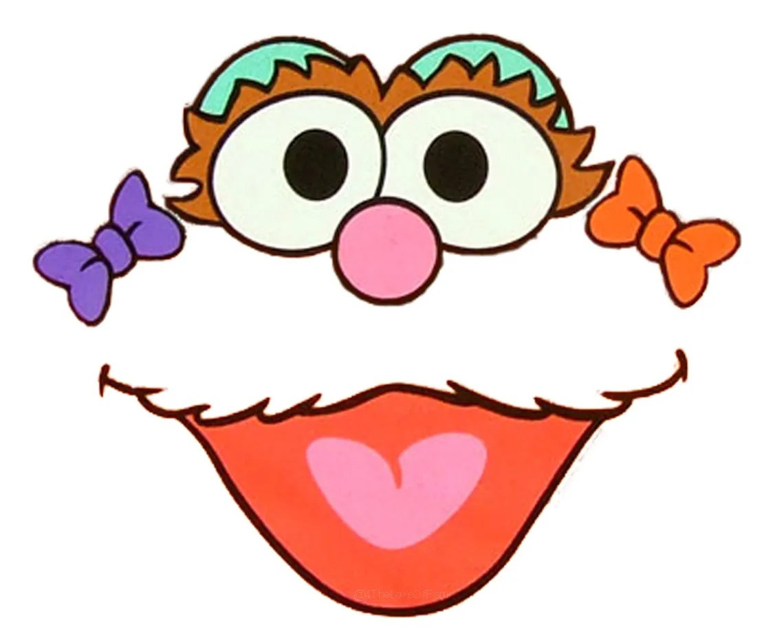 Sesame Street Printable Faces - Printable Party Favors with regard to Free Printable Sesame Street Character Faces