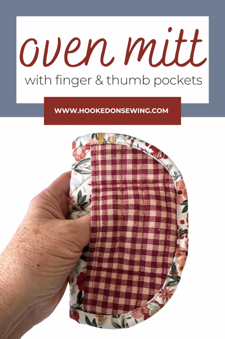 Sew An Oven Mitt With Finger And Thumb Pockets (Mini Pot Holder with regard to Free Finger Thumb Pot Holder Printable Sewing Pattern