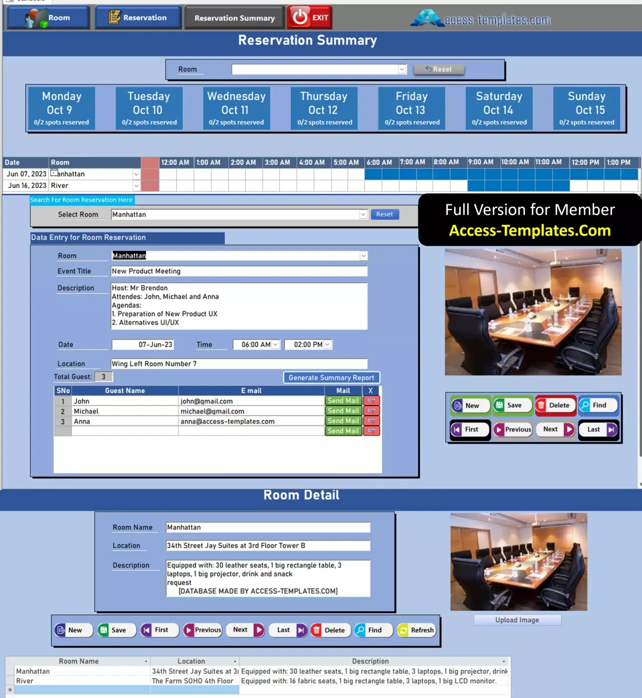 Simple Online Desk Reservation And Booking Software For Small in Free Access Templates 2007 Download