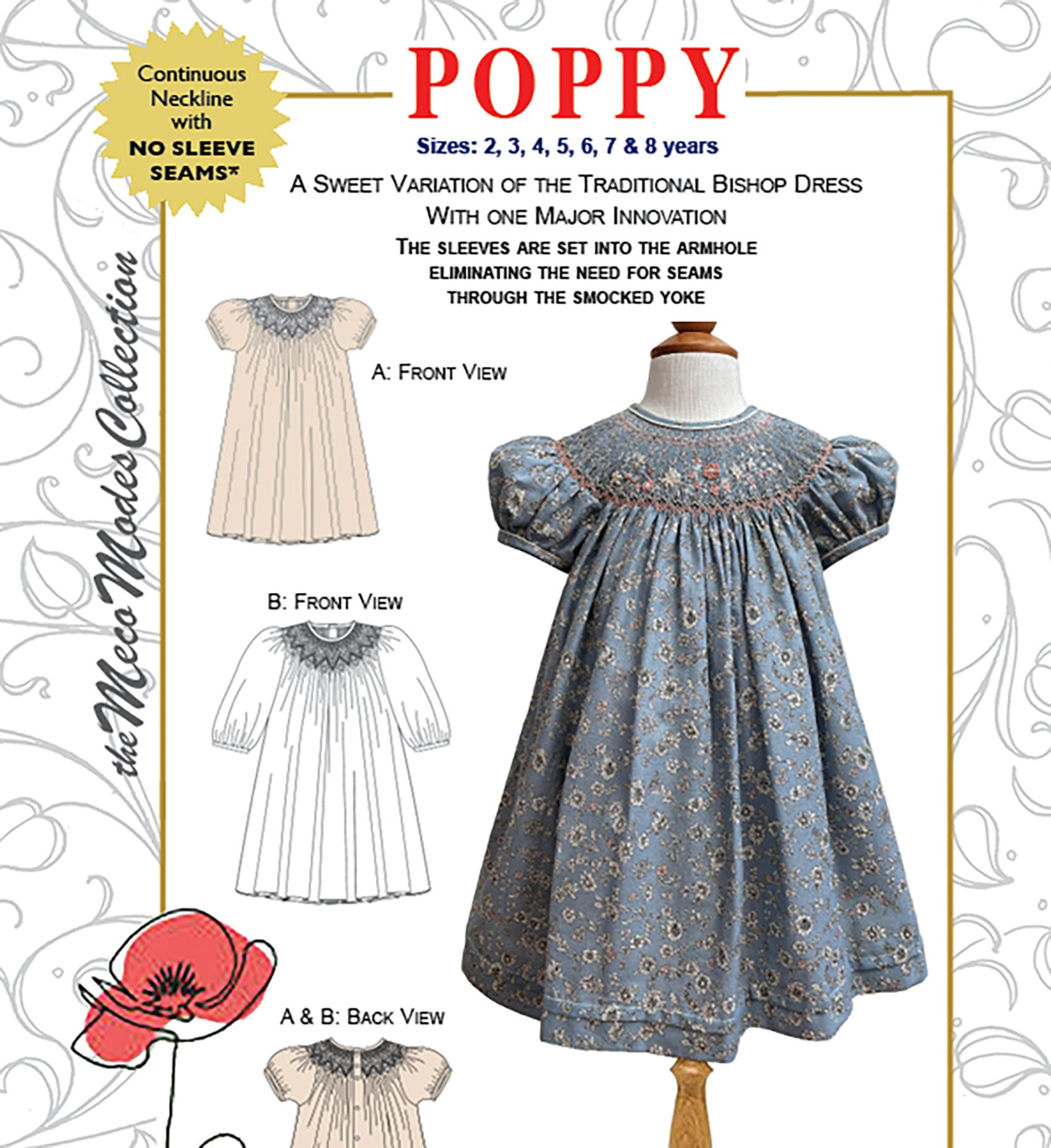 Smocking Dress Pattern - Etsy Australia with regard to Free Printable Smocking Patterns For Baby Dresses