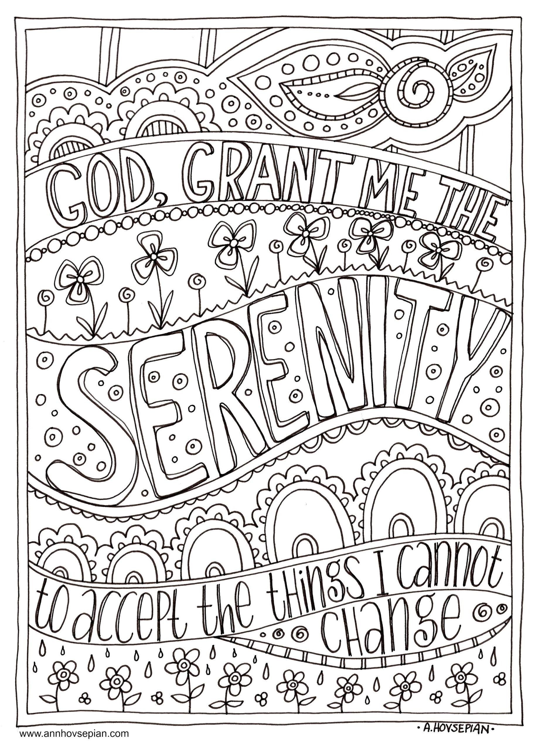 Sobriety regarding Free Printable Recovery Coloring Pages