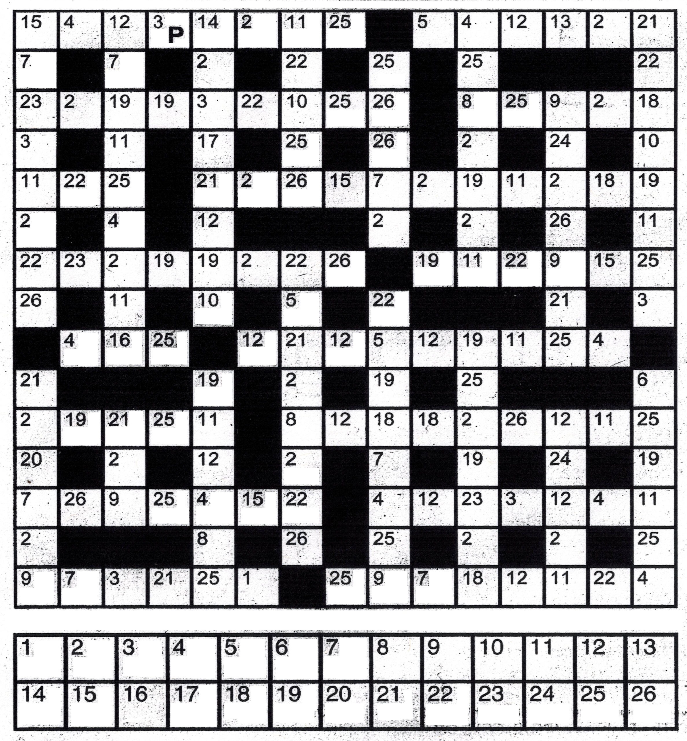 Solving Codewords | The Cabinet Of Dennis Callegari in Free Online Printable Codeword Puzzles