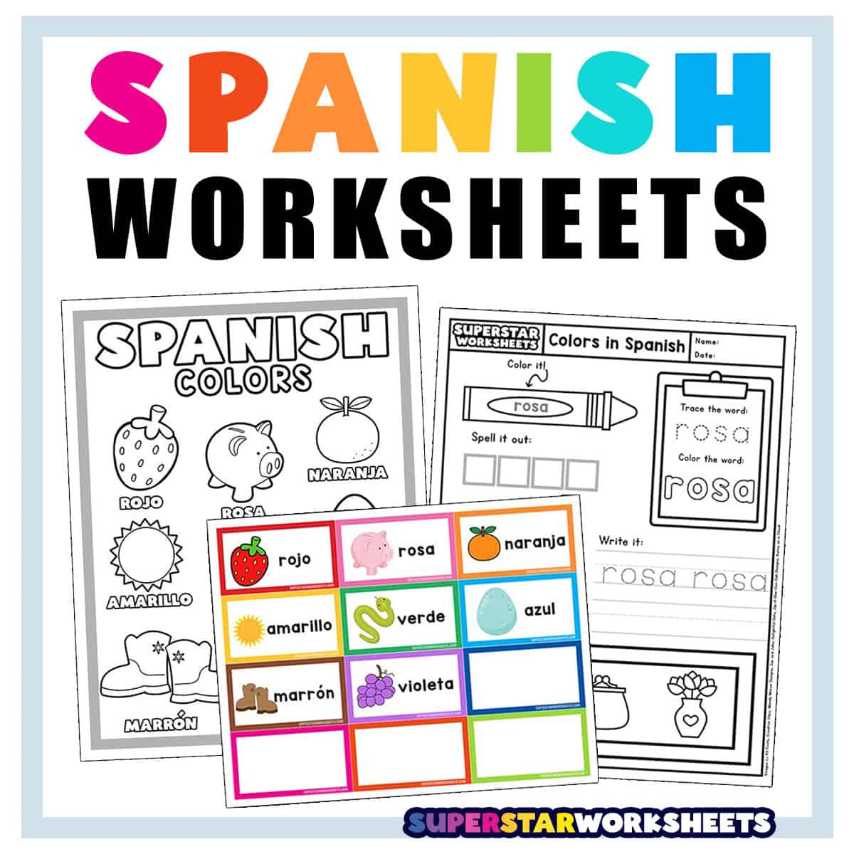 Spanish Worksheets - Superstar Worksheets regarding Free Printable Spanish Games