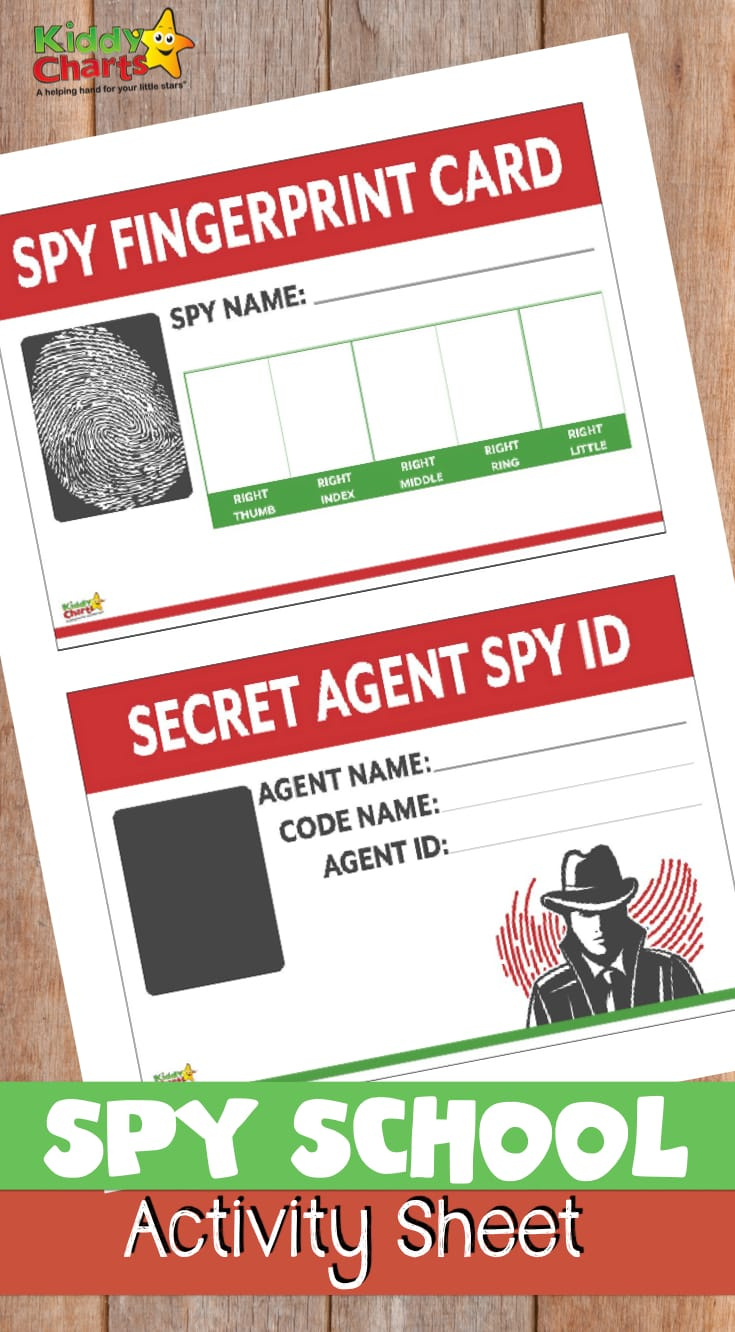 Spy Kids Activities: Free Printables For Your Budding James Bond! inside Free Printable Spy Id Cards