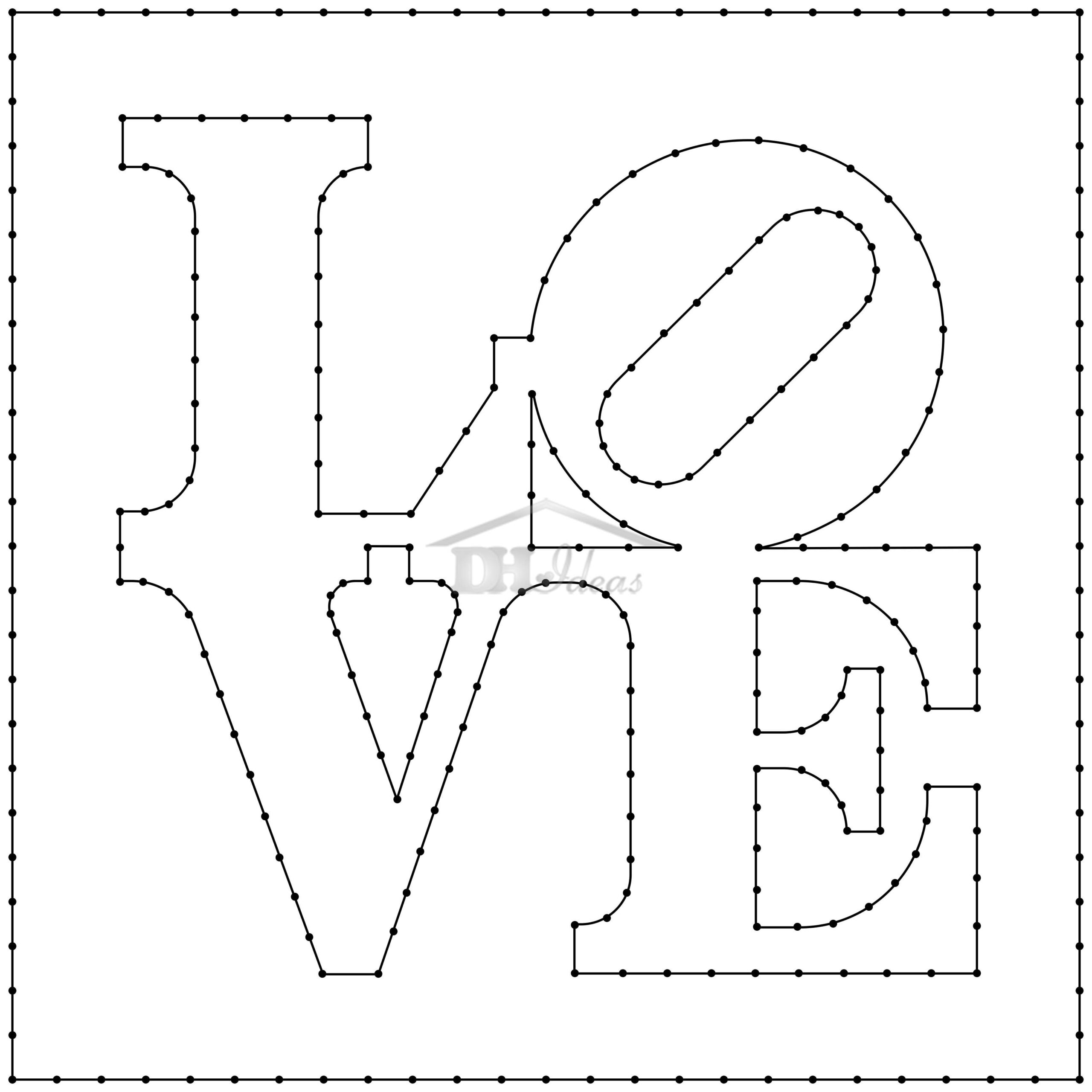 String Art Patterns To Print intended for 30 Free Printable String Art Patterns