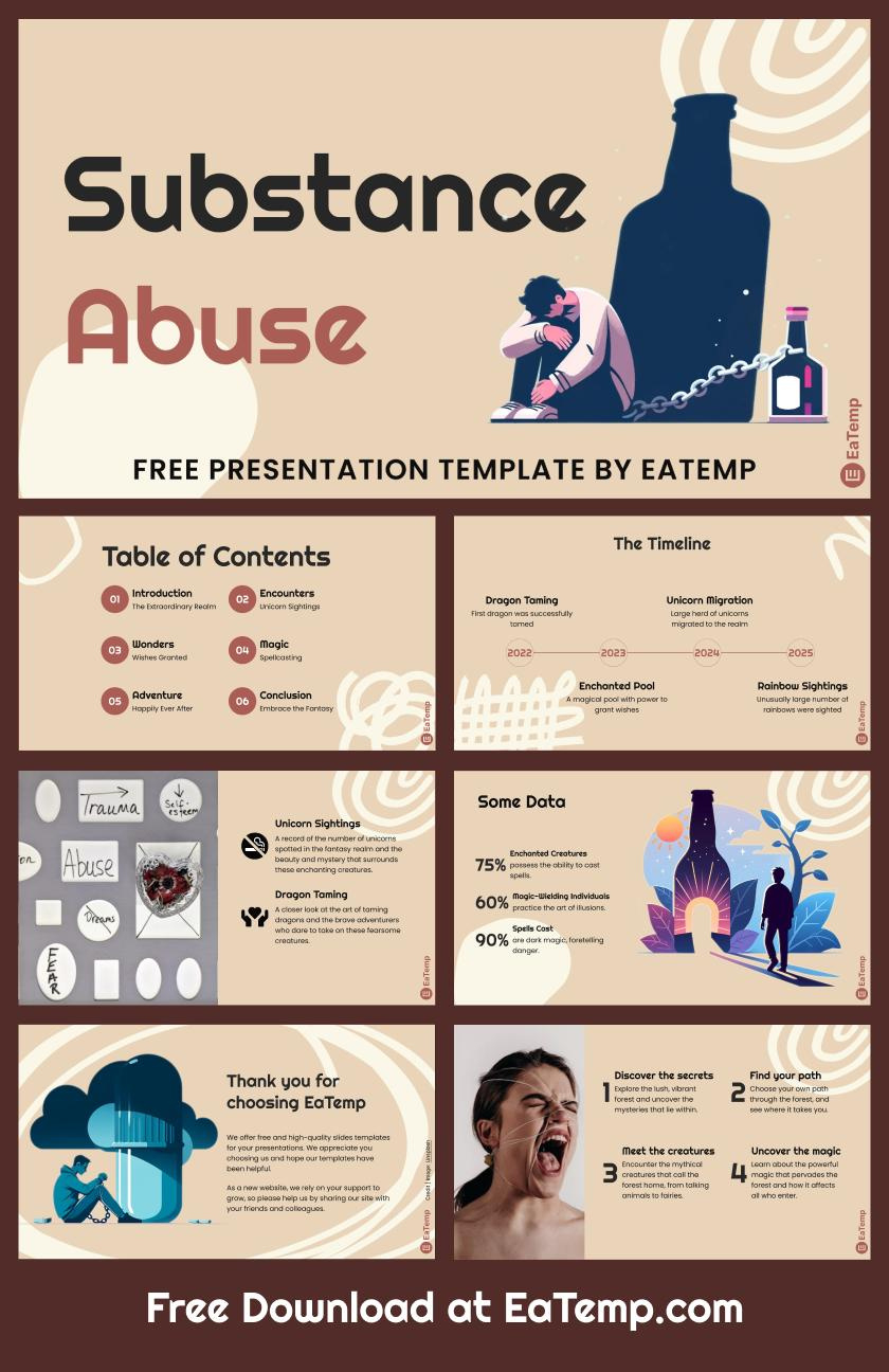 Substance Abuse Powerpoint Presentation Template &amp; Google Slides Theme within Free Substance Abuse Powerpoint Templates