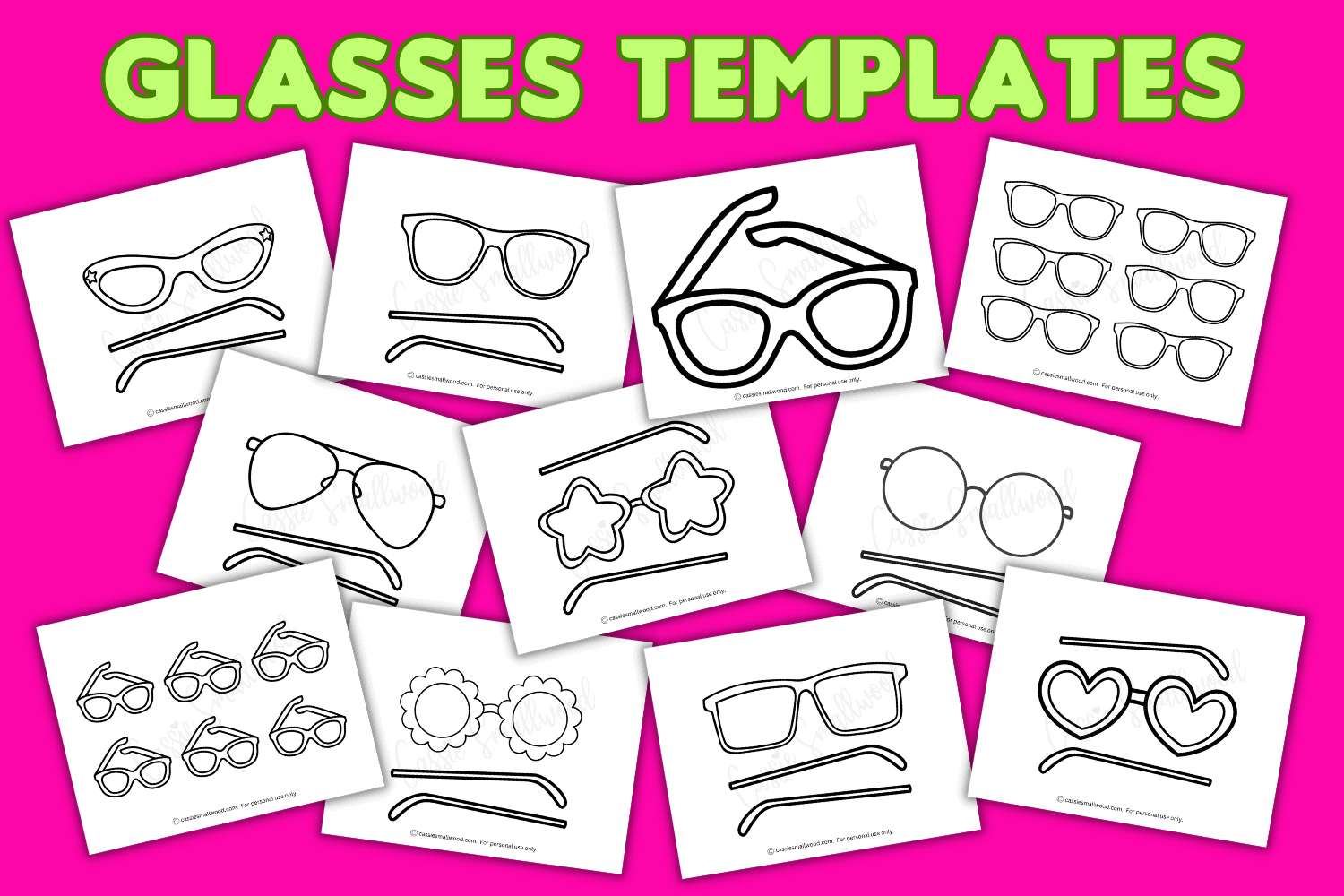 Sunglasses Pattern Printable Hotsell throughout Free Printable Sunglasses Pattern
