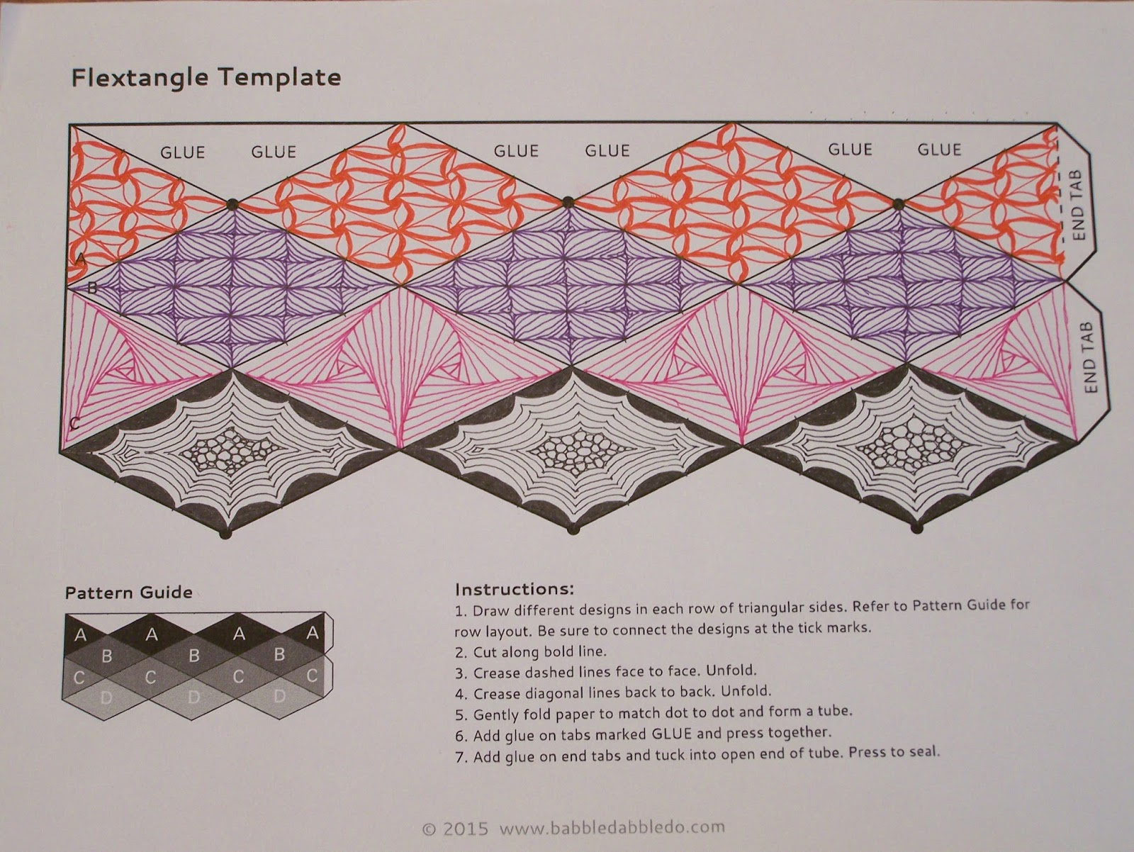 Tangles And More: Tangling For Fun: Flextangles And Tri-Hexaflexagon with Printable Flextangle Template Patterns