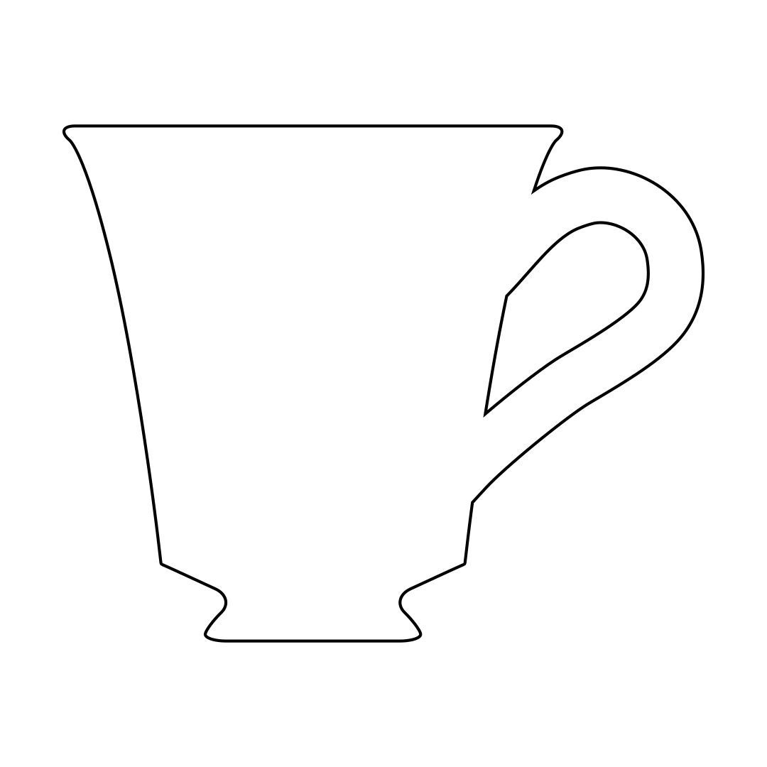 Tea Cup Template Free - 10 Free Pdf Printables | Printablee intended for Free Printable Tea Cup Pattern