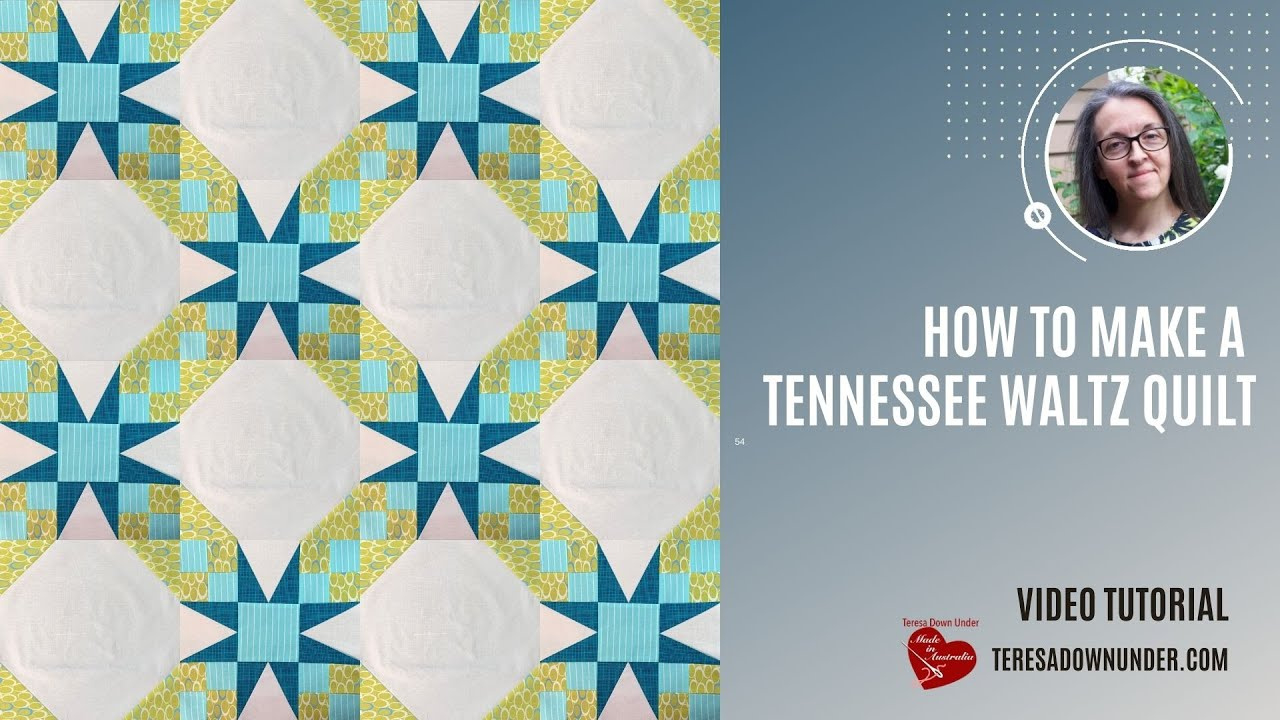 Tennessee Waltz Quilt Video Tutorial inside Free Printable Tennessee Waltz Quilt Pattern