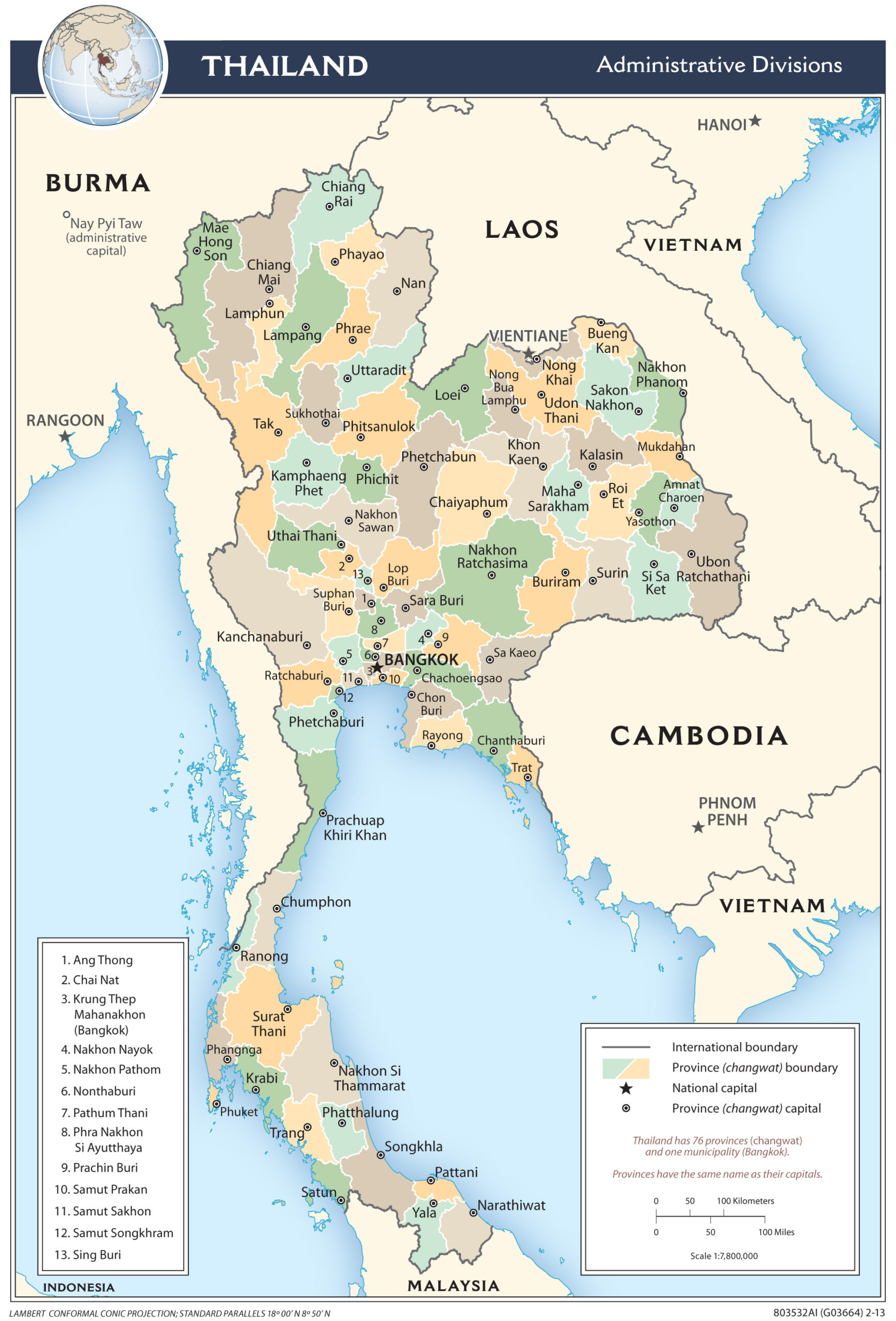 Thailand Maps - Perry-CastaƱeda Map Collection - Ut Library Online with Free Printable Map of Thailand