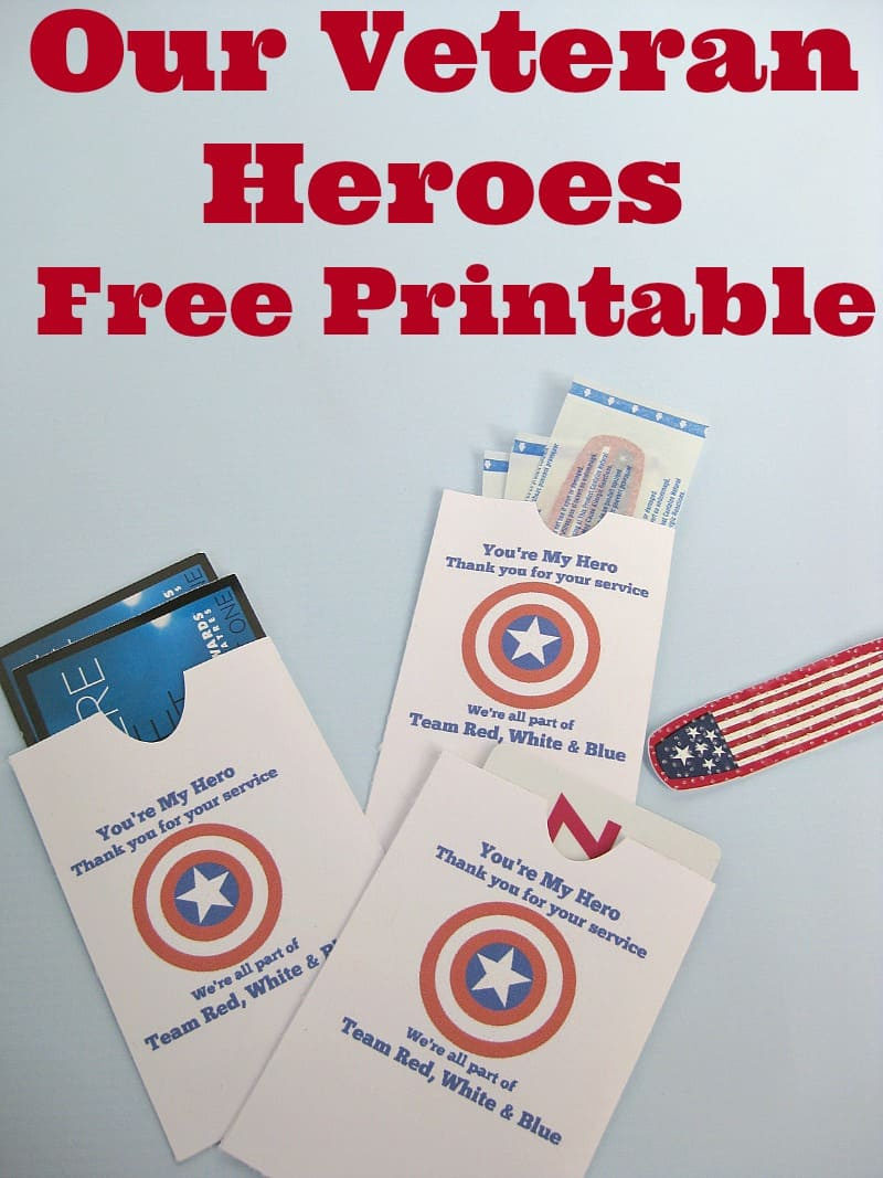 Thank Our Veterans Free Printable - Organized 31 pertaining to Free Printable Patriotic Thank You Cards