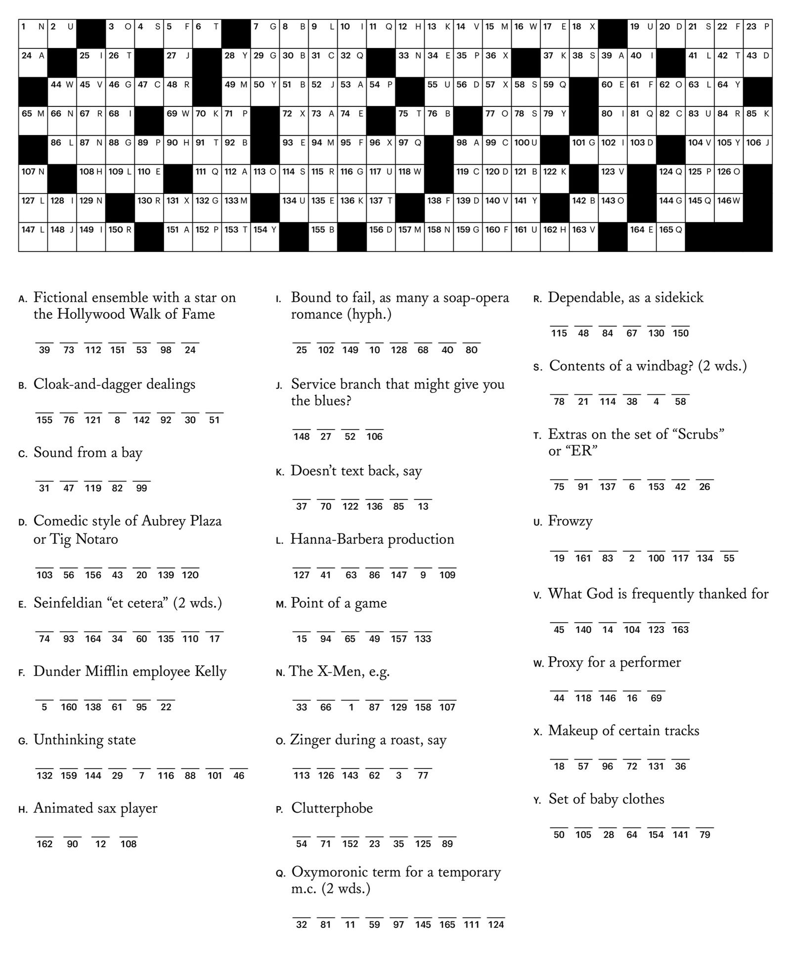 The Acrostic Puzzle | The New Yorker inside Free Printable Acrostics