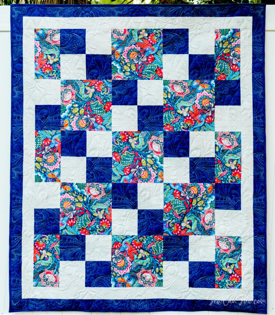 The Easiest 3 Yard Quilt Pattern Ever! with regard to Free Printable 3 Yard Quilt Patterns