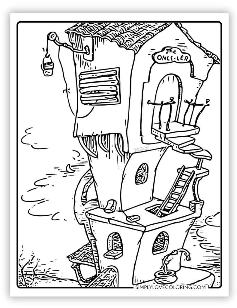The Lorax Coloring Pages (Free Pdf Printables) - Simply Love Coloring intended for Free Lorax Printables